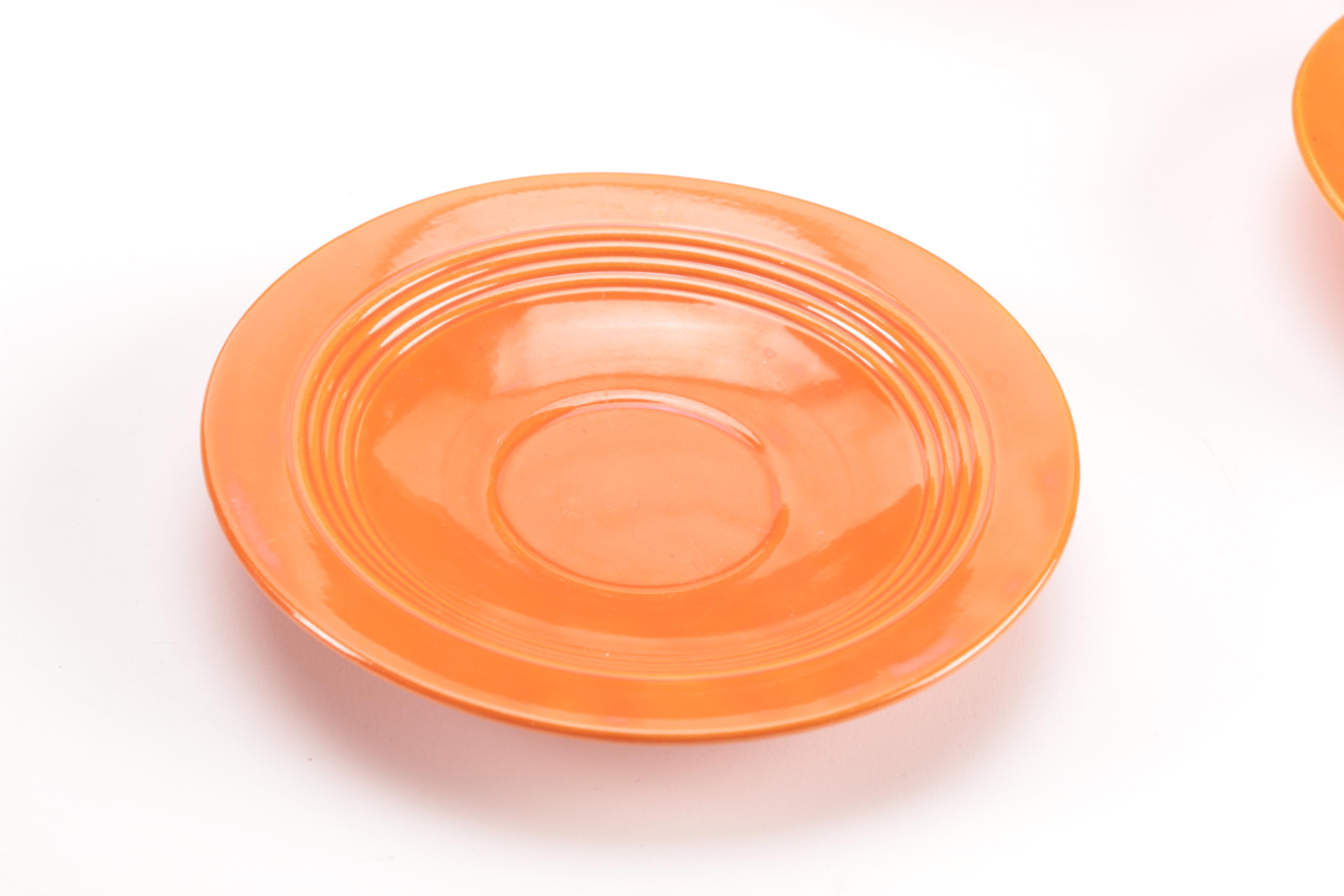 Vintage Harlequin China Collection in Orange