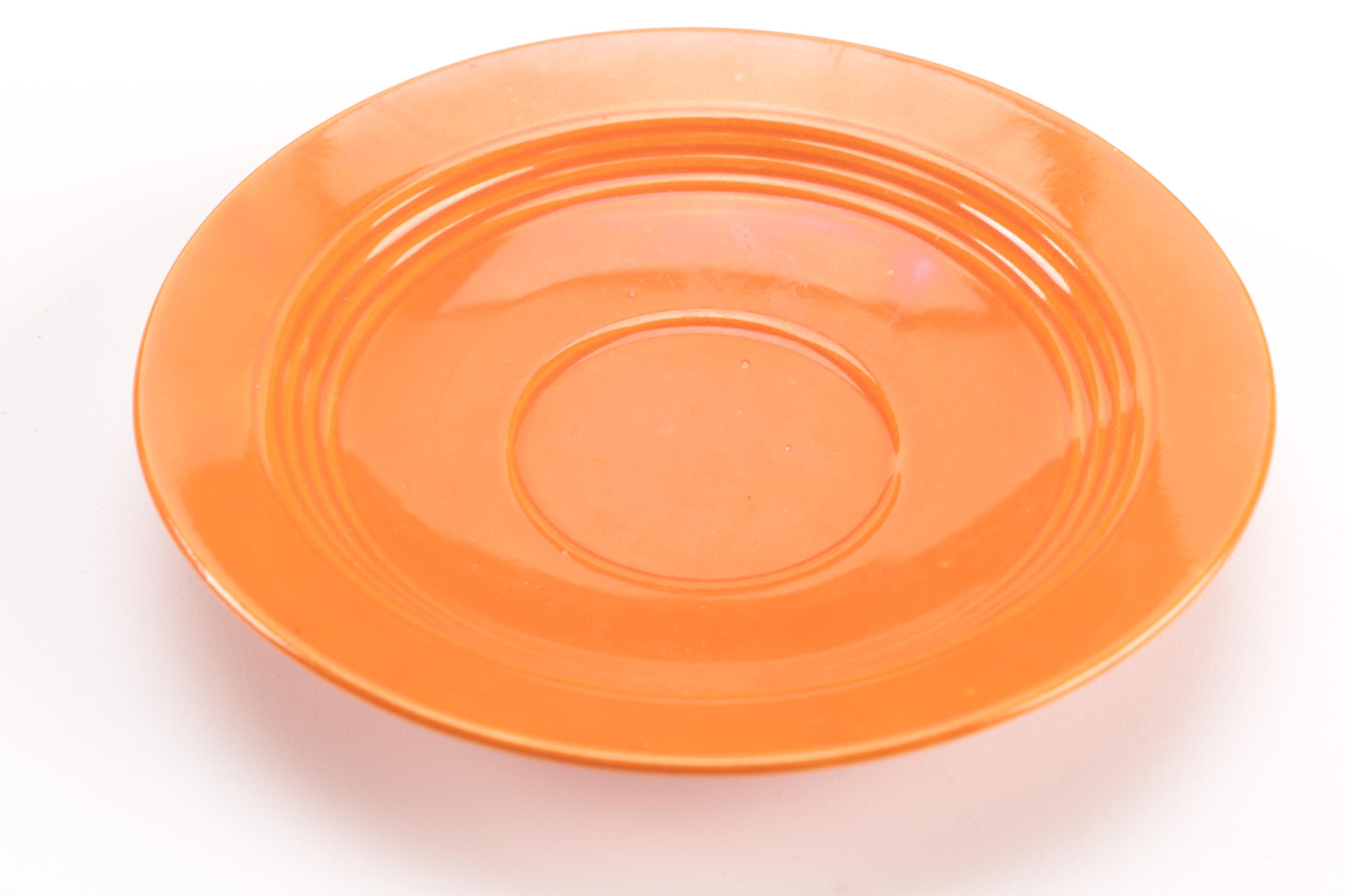 Vintage Harlequin China Collection in Orange