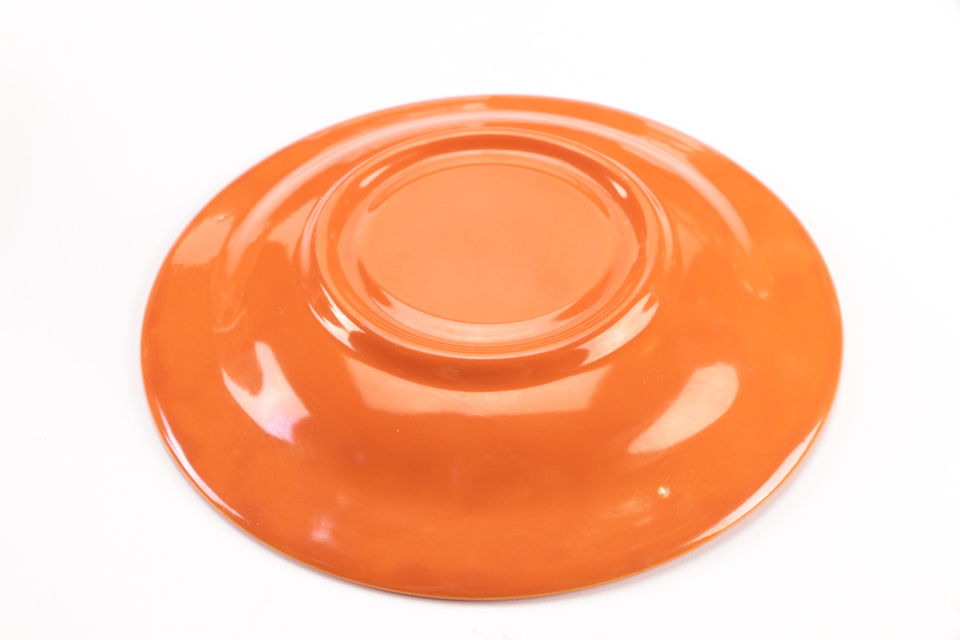 Vintage Harlequin China Collection in Orange