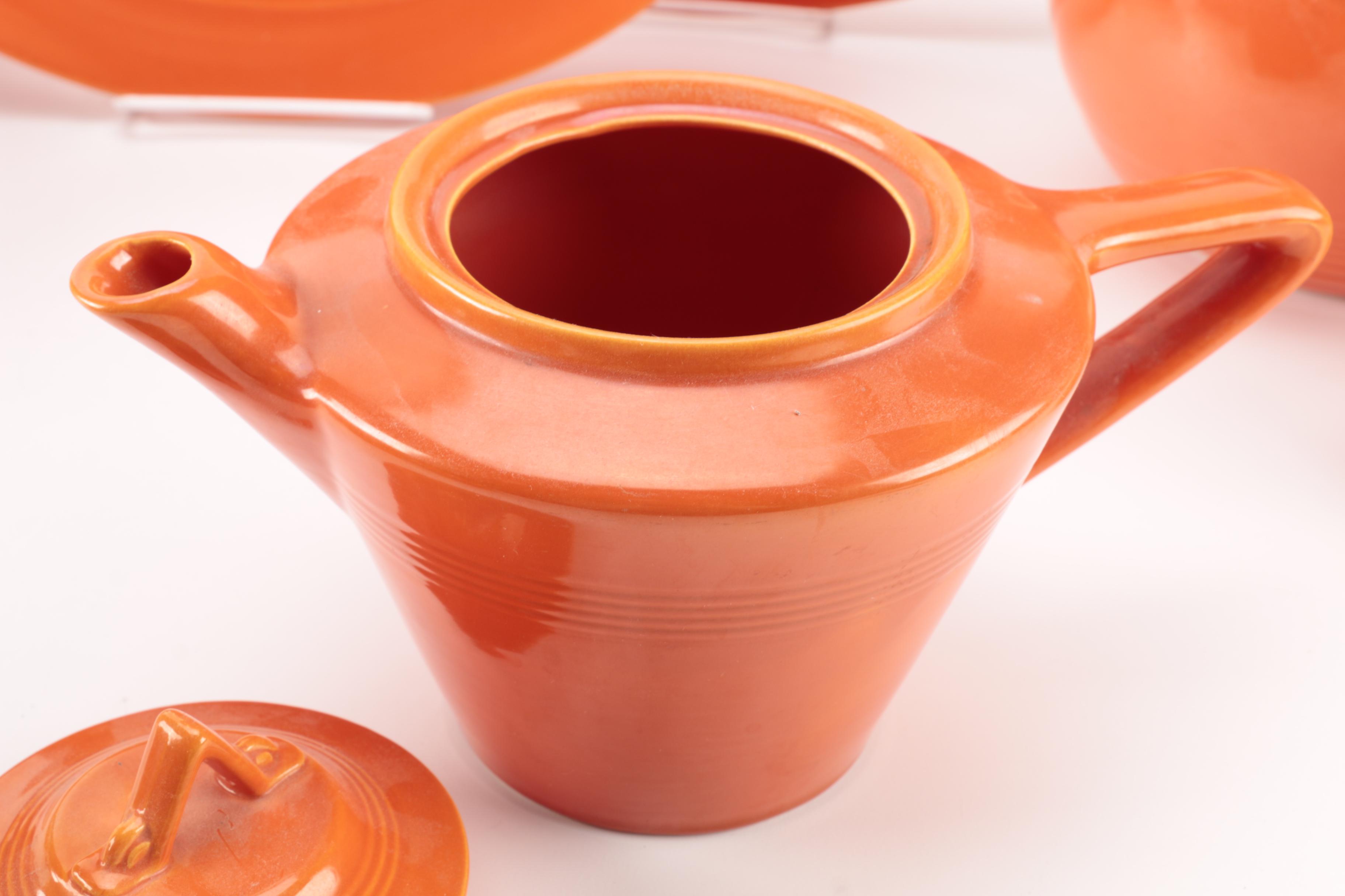 Vintage Harlequin China Collection in Orange