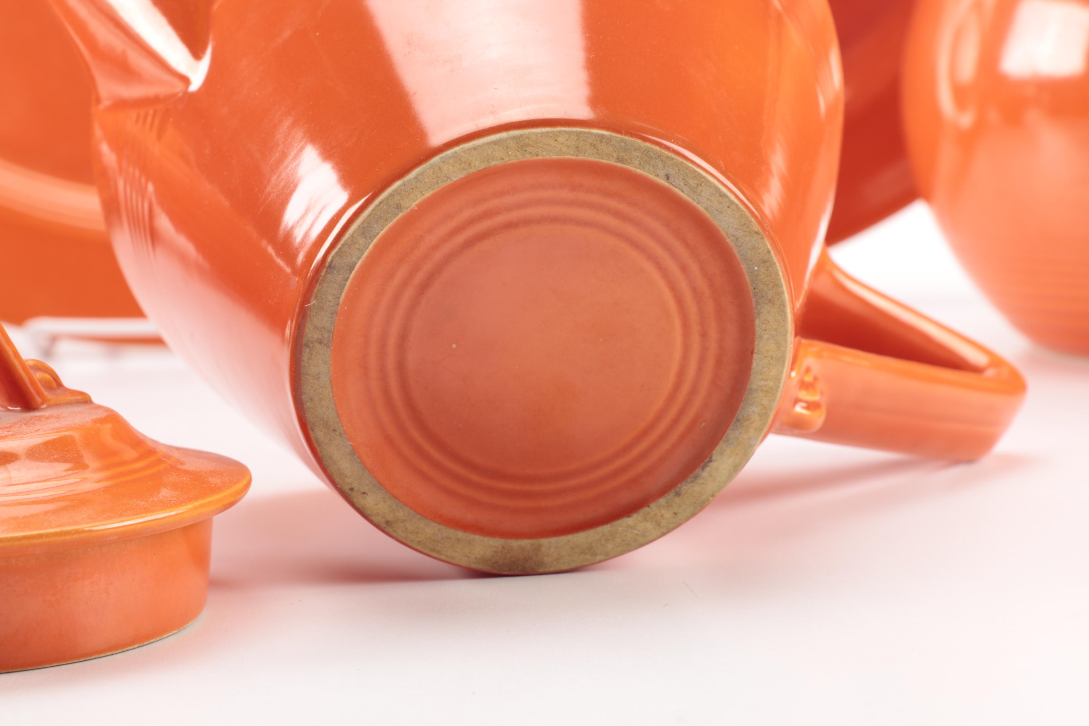 Vintage Harlequin China Collection in Orange