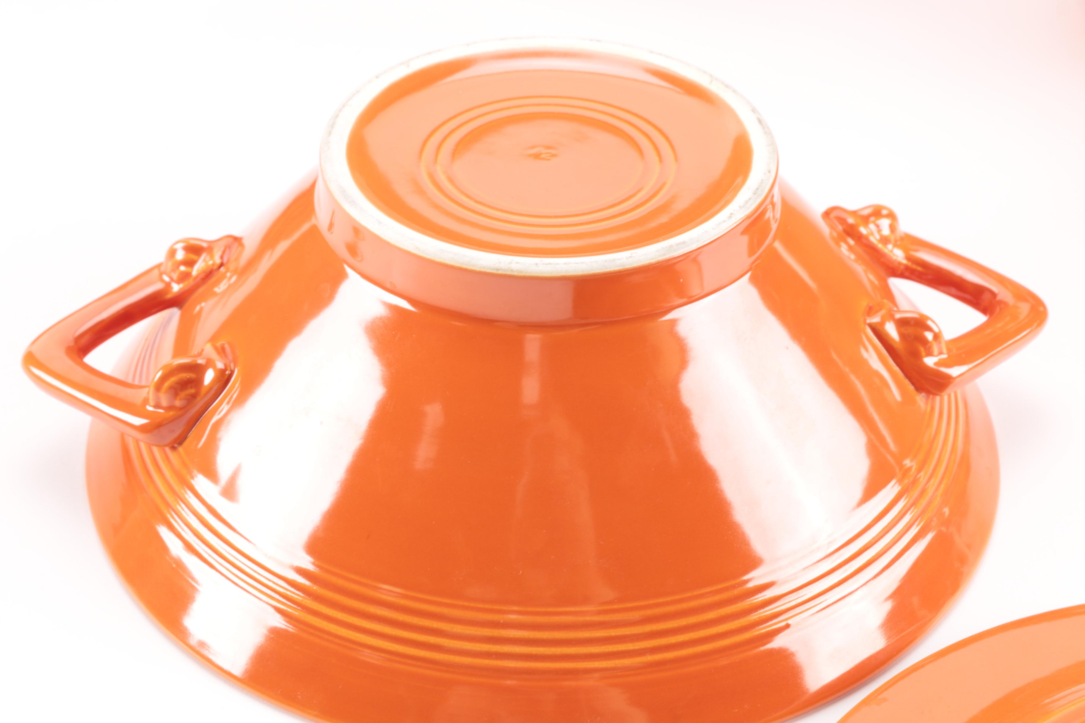 Vintage Harlequin China Collection in Orange