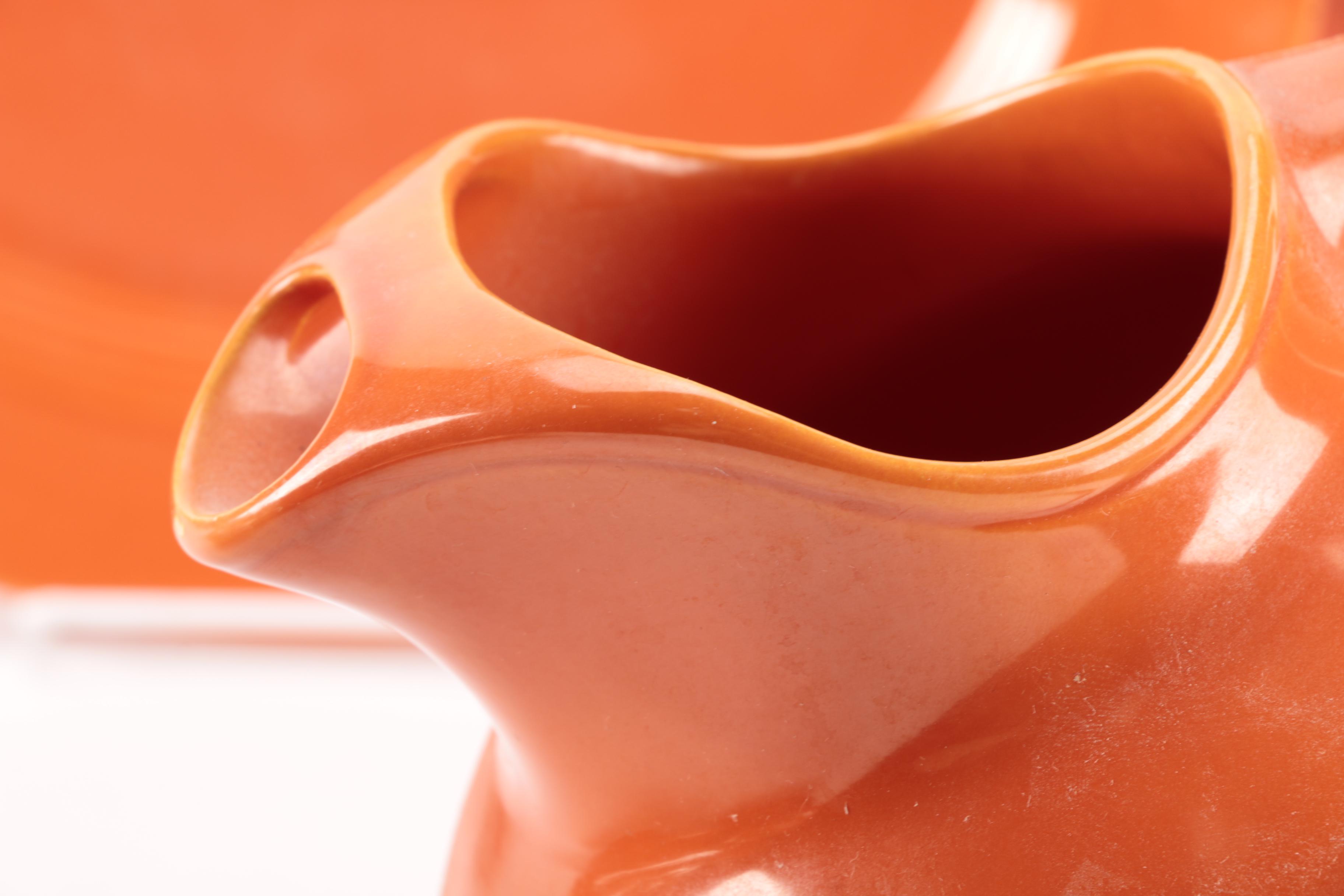 Vintage Harlequin China Collection in Orange