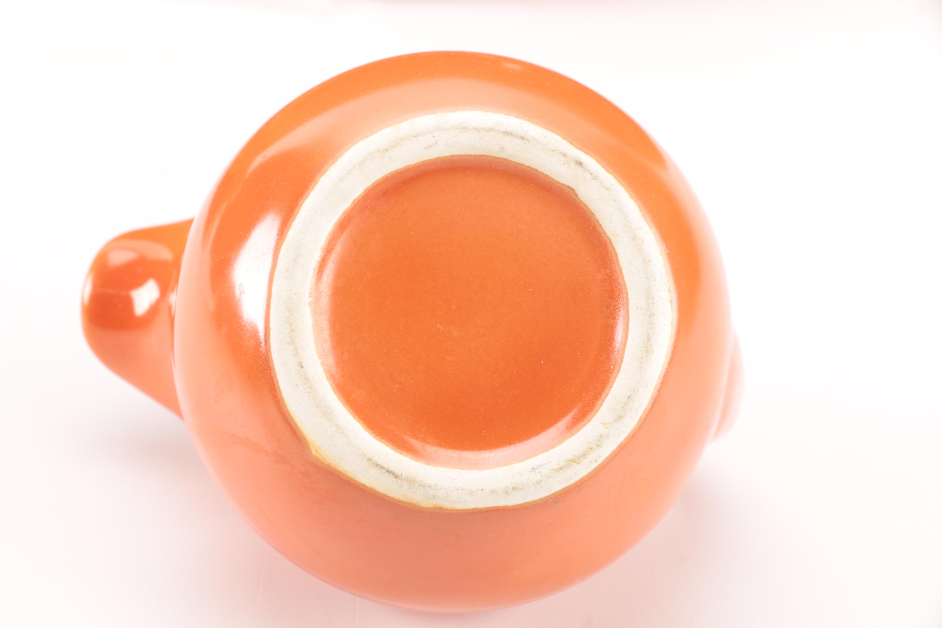 Vintage Harlequin China Collection in Orange