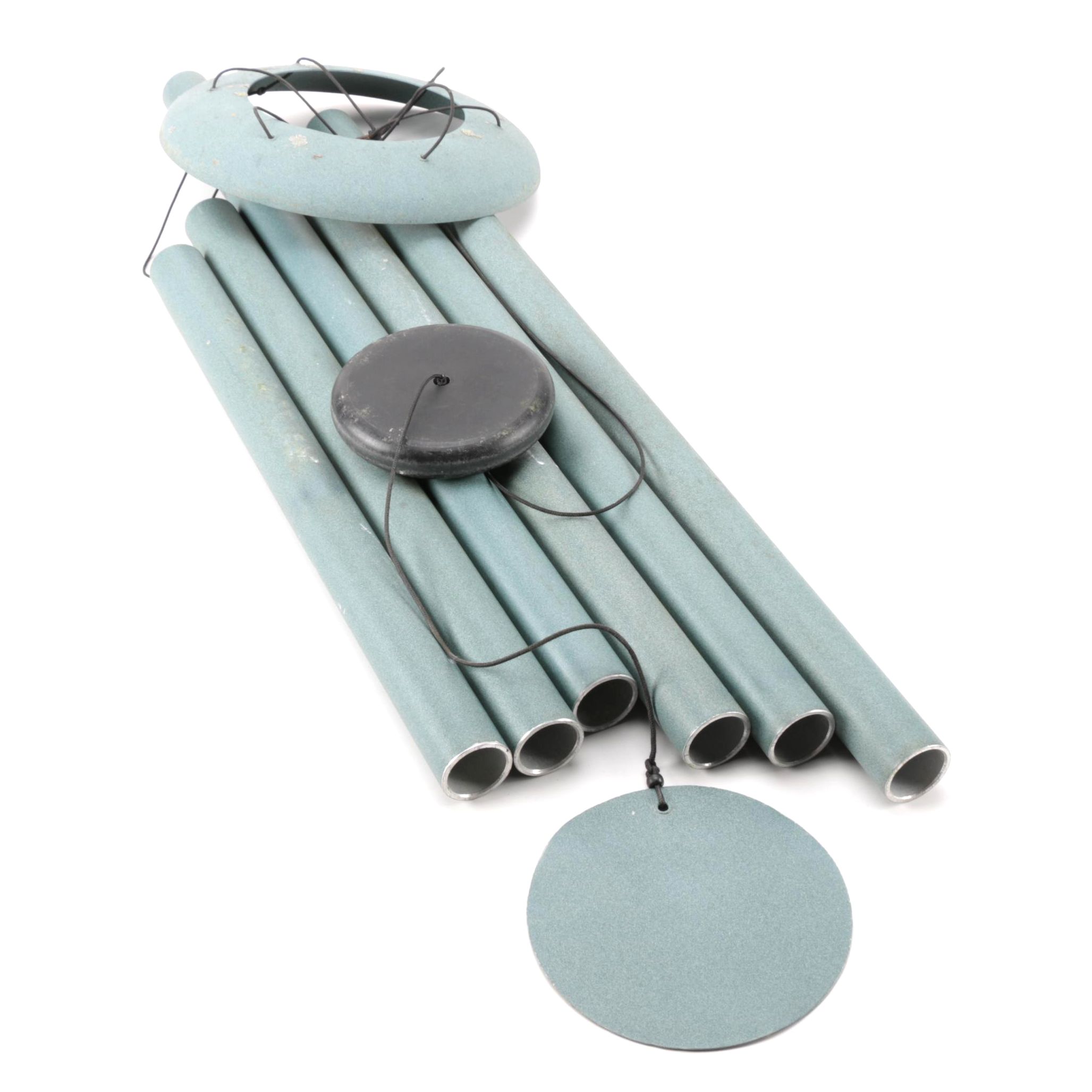 Gray Metal Windchime