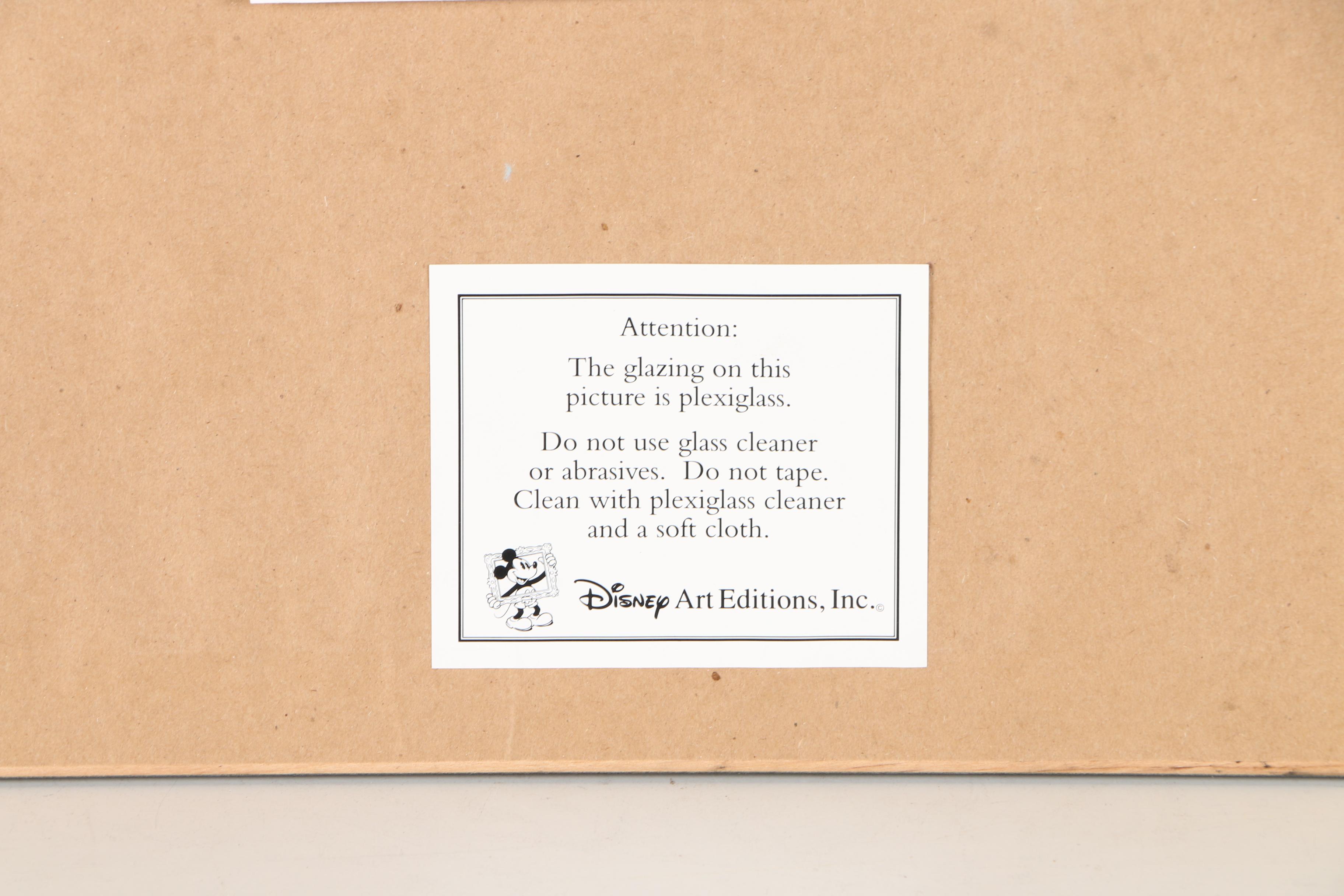 The Walt Disney Company Limited Edition Sericel "Pinocchio"