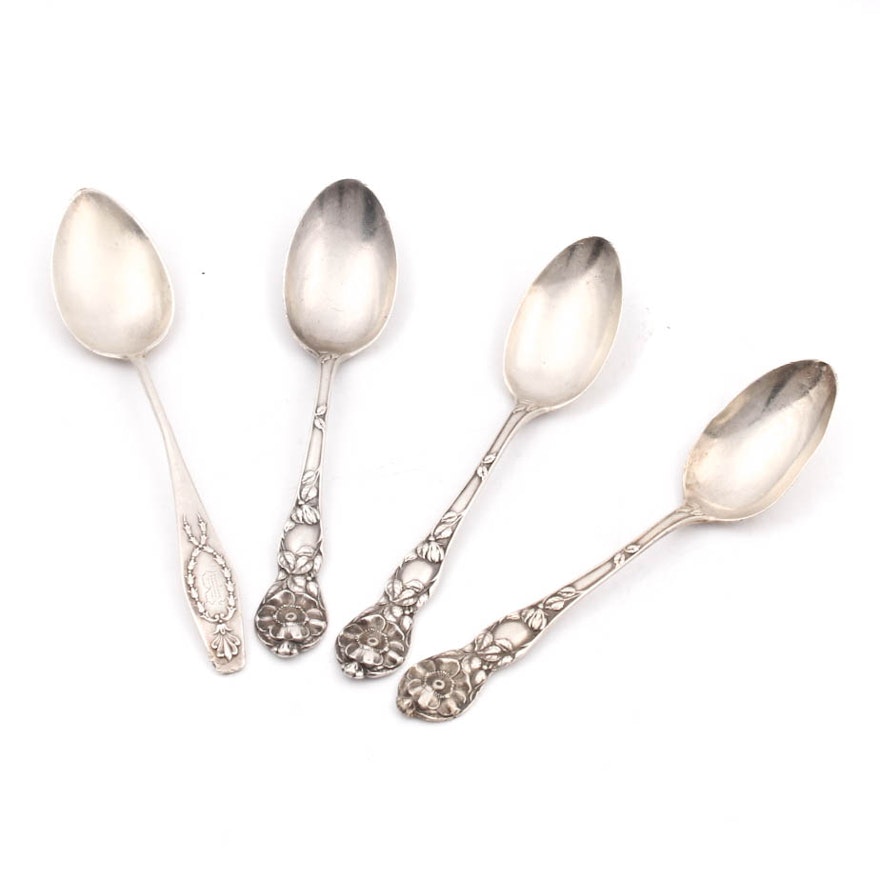 Sterling Silver Spoons Featuring Watson and Gorham