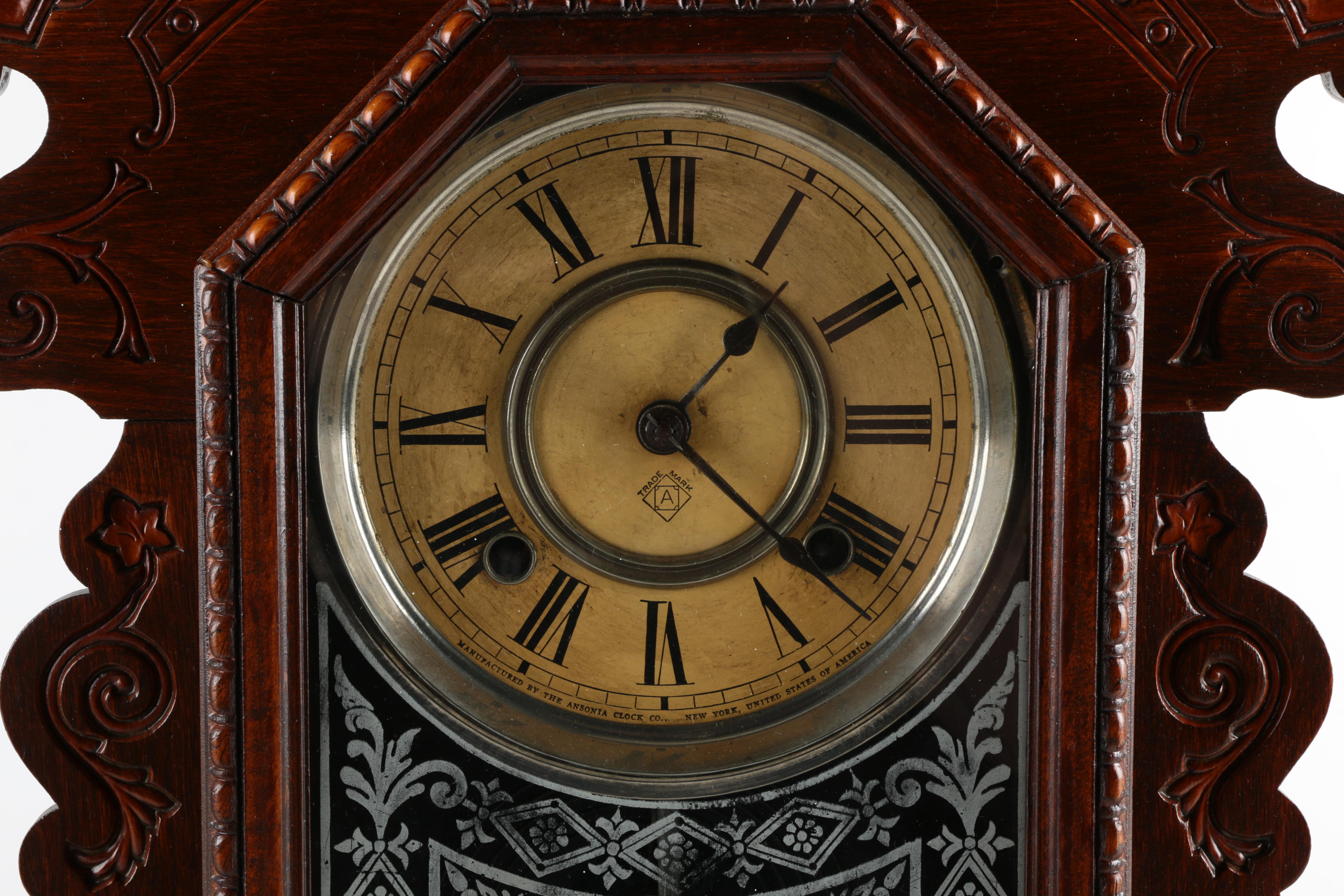 Vintage to Antique Ansonia Chiming Mantel Clock