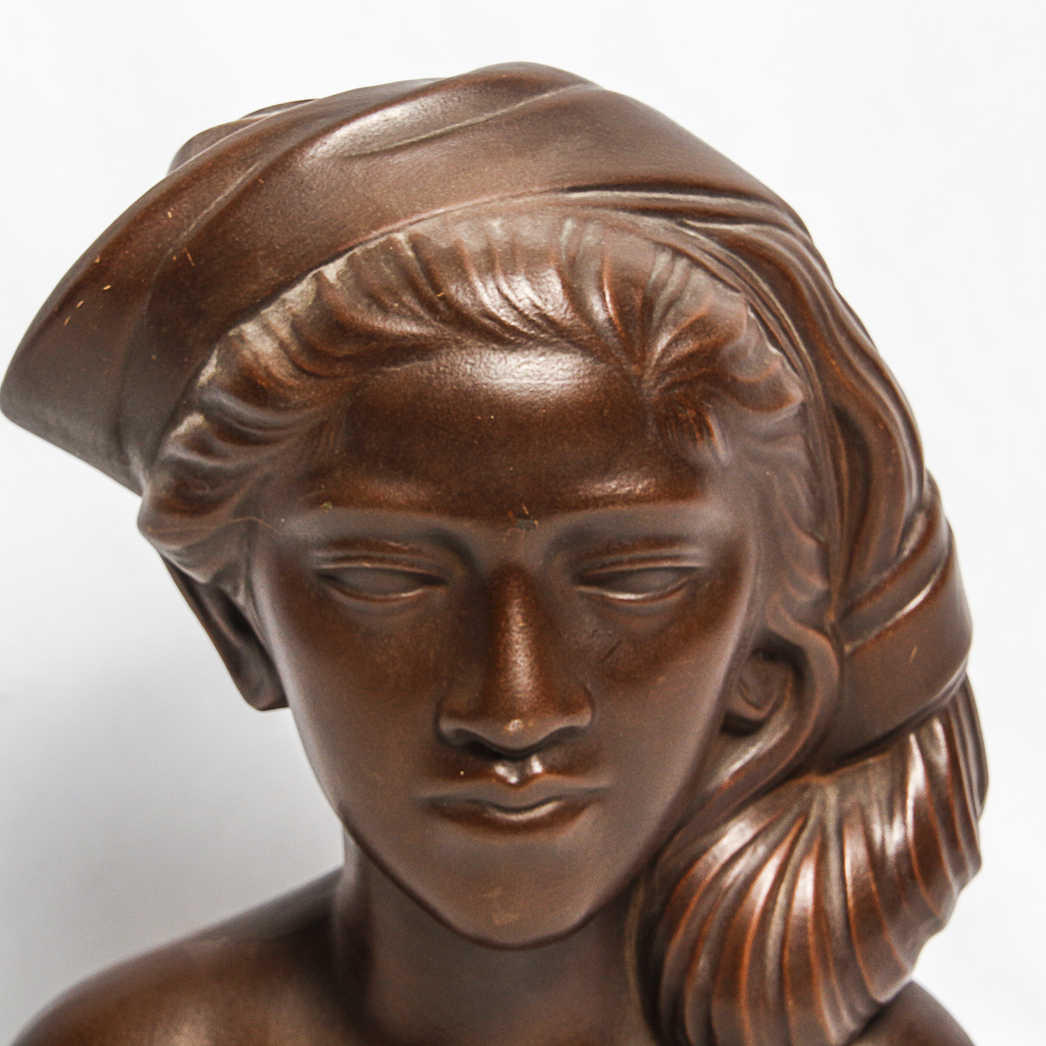 Brayton Laguna Pottery Bust of a Nude Woman