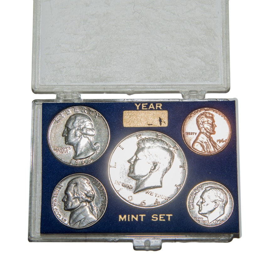 1964 United States Mint Type Set