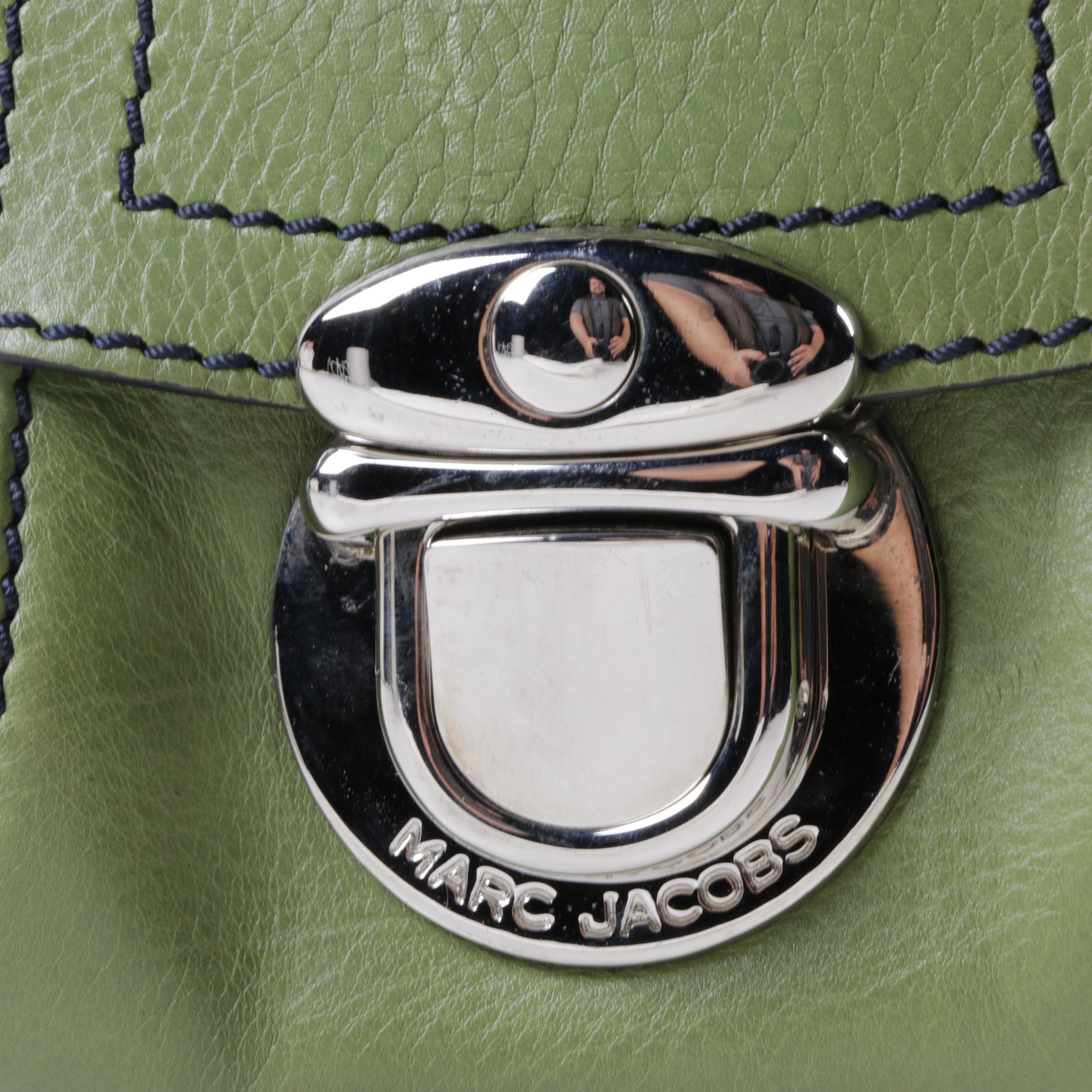 Marc Jacobs Green Leather Bag