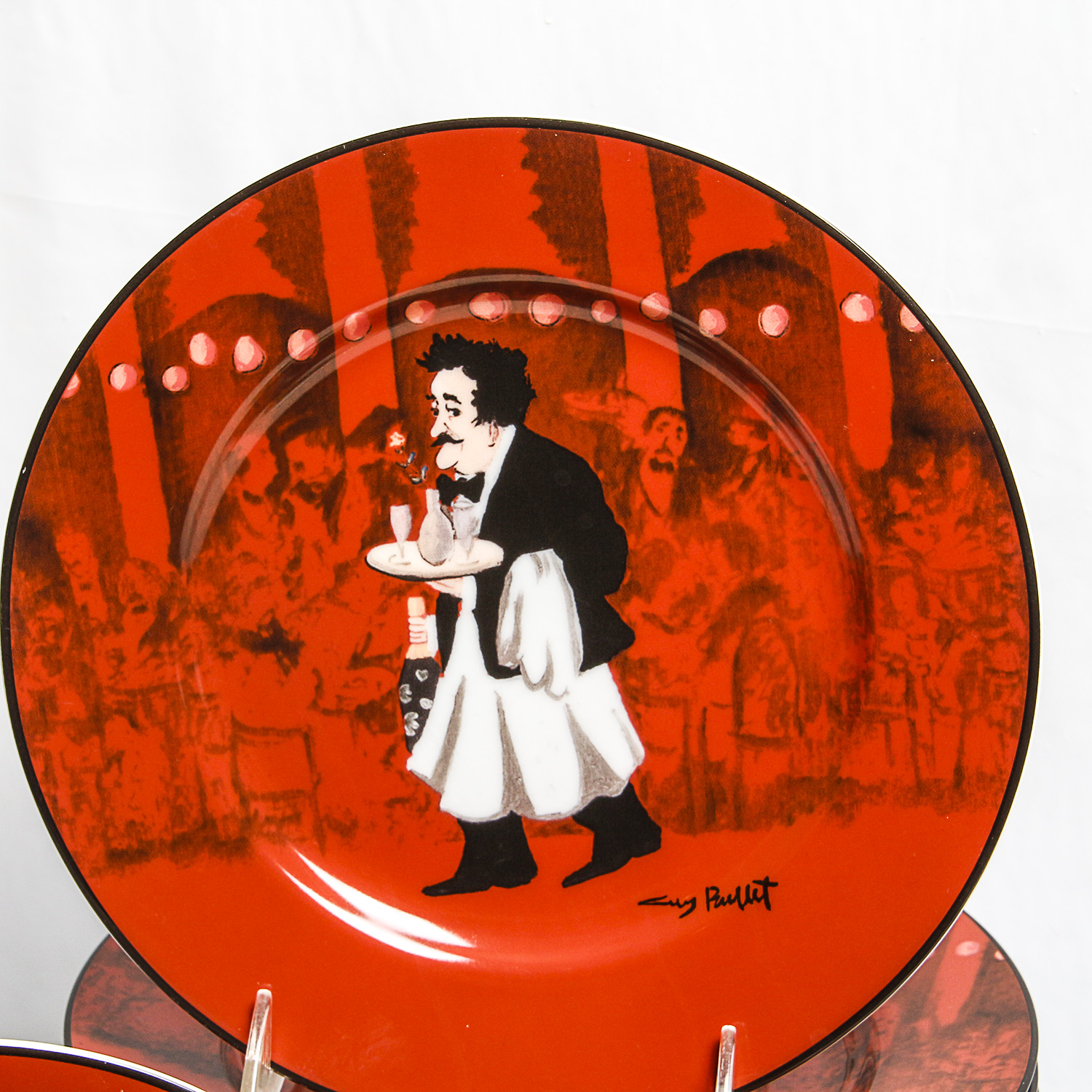 Collection of Williams-Sonoma Guy Buffet Plates