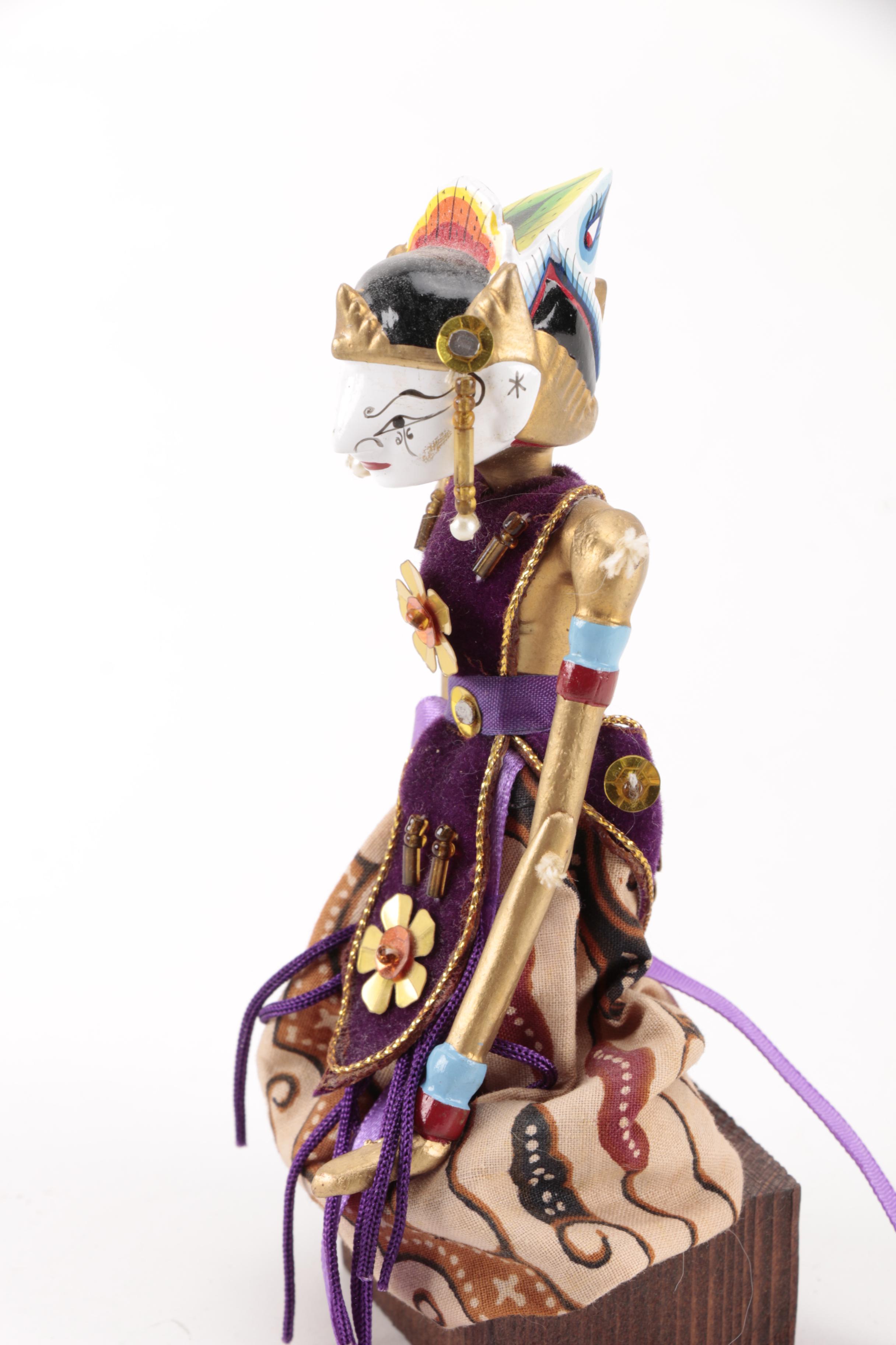 Javanese Wayang Golek Puppets