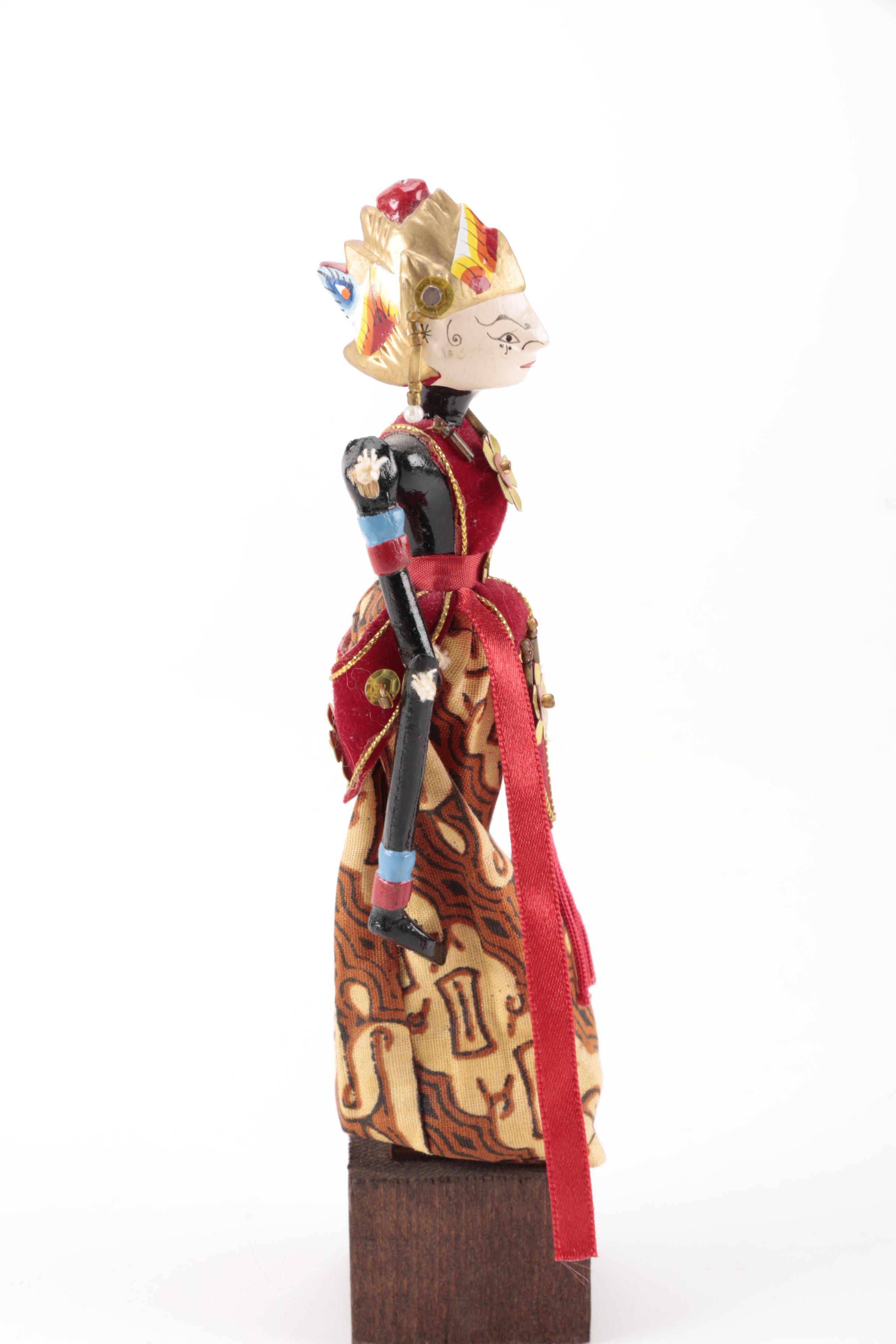 Javanese Wayang Golek Puppets