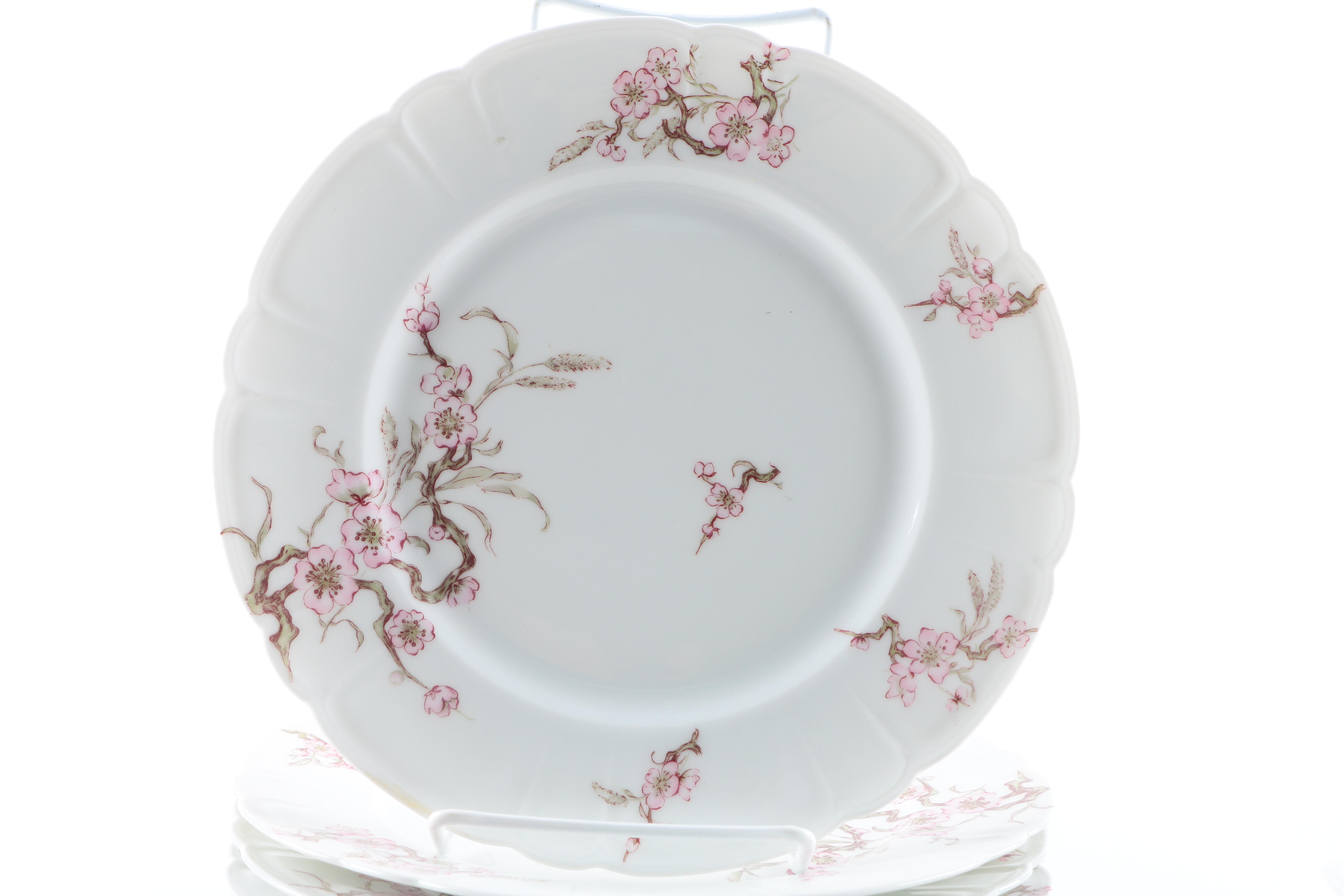 Antique Haviland Limoges Porcelain Dinner Service C.1888-96