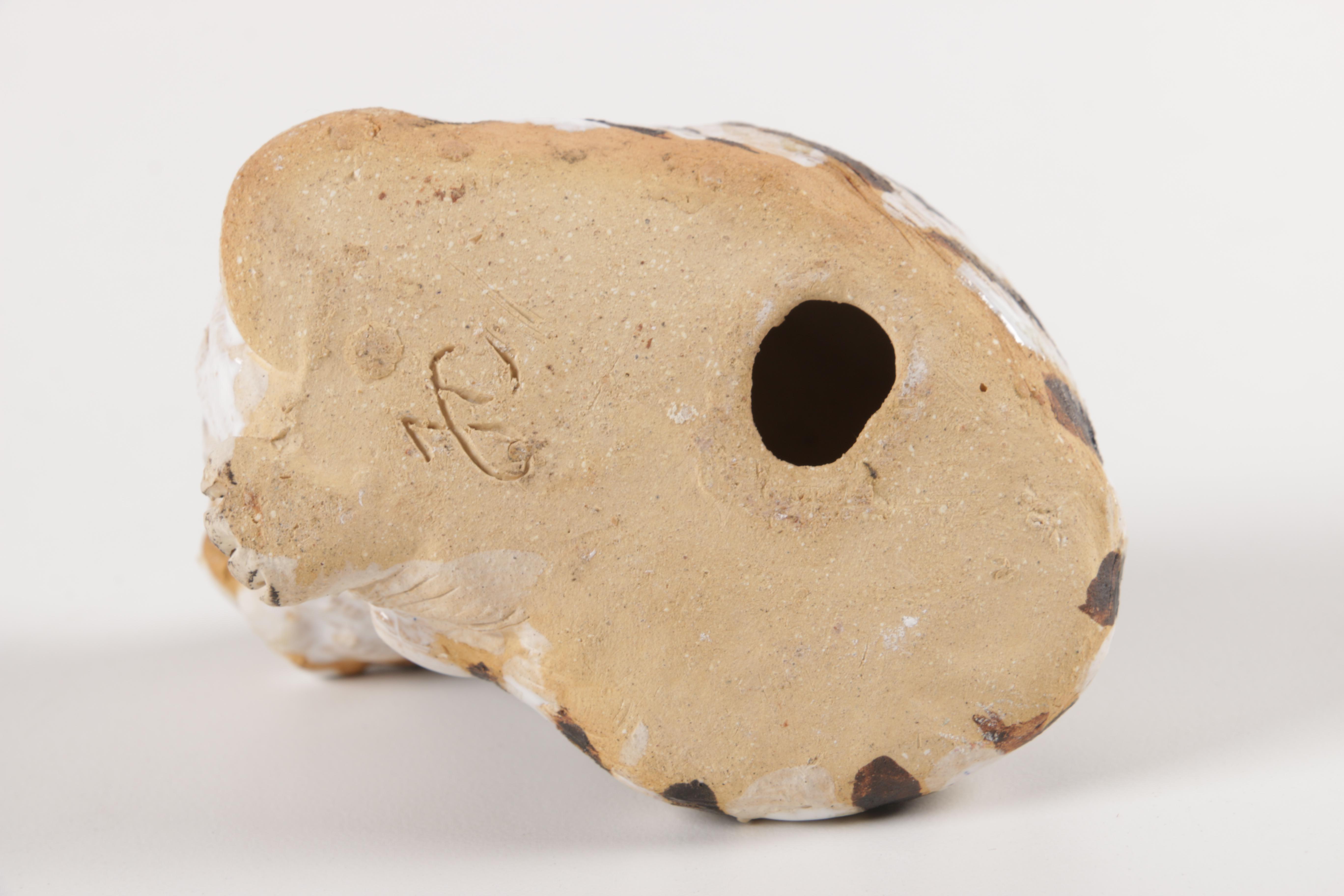 Cat Figurines and Teapot Including Herend