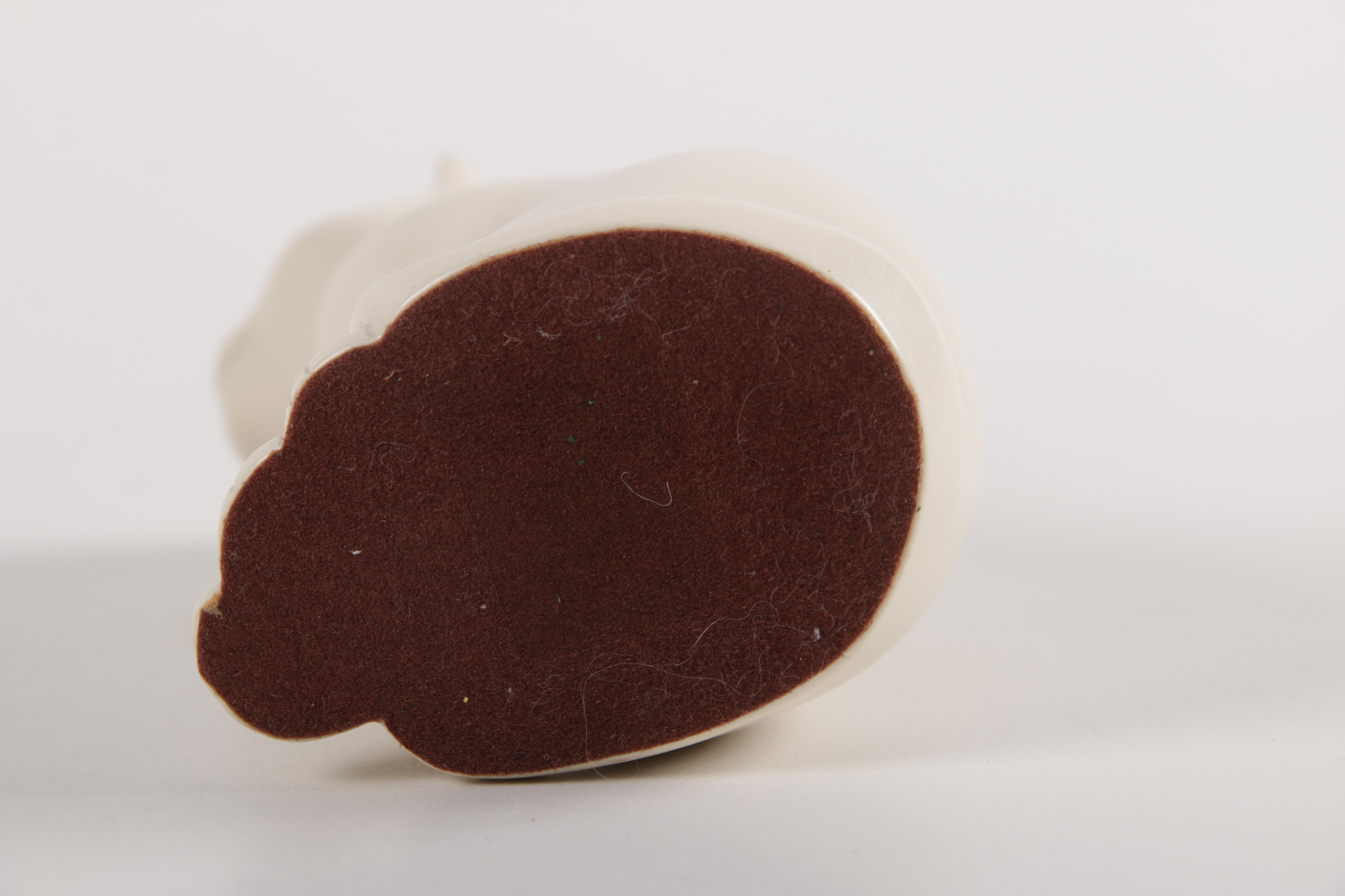 Cat Figurines and Teapot Including Herend