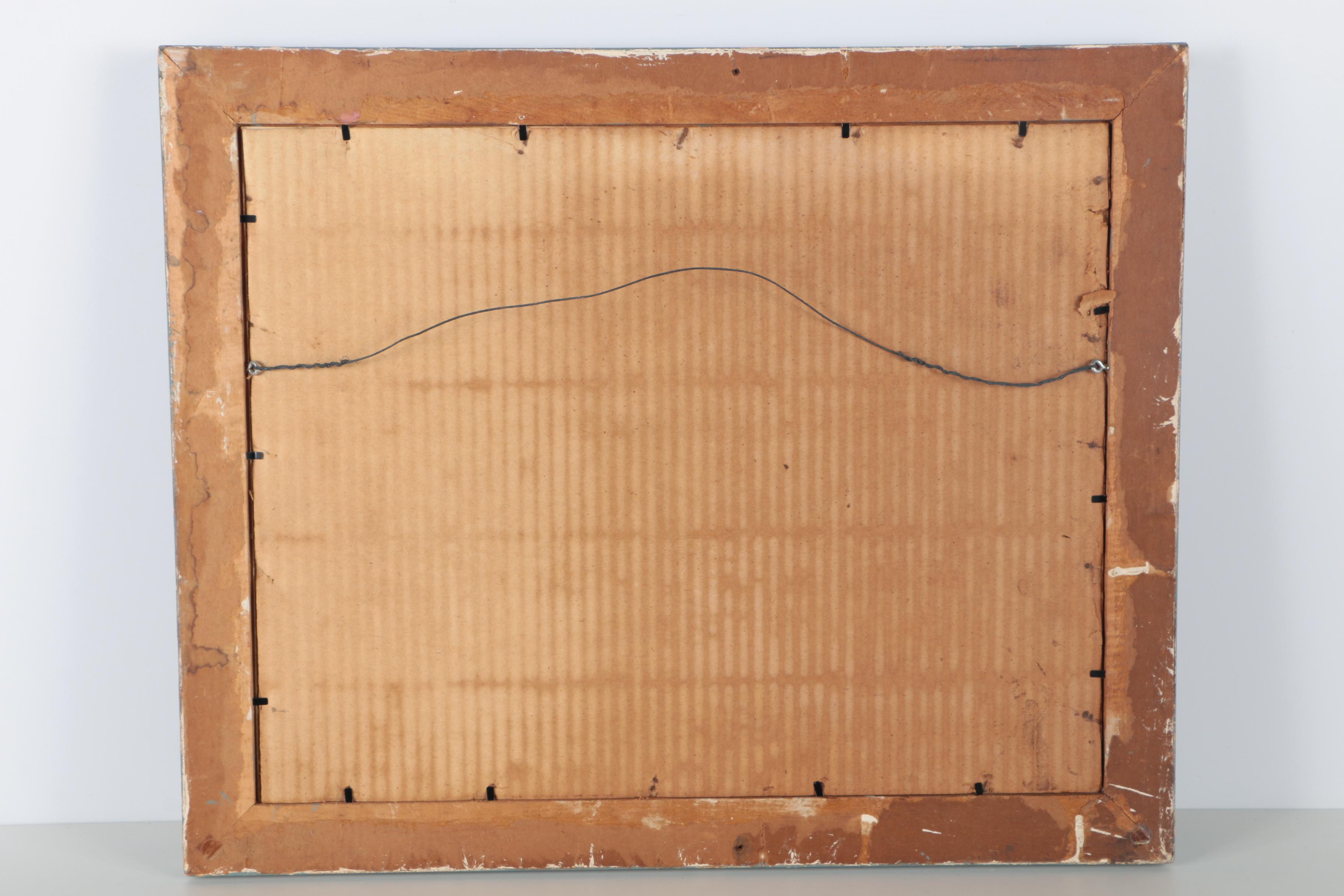 Color Lithograph After John Gardner "The Spritsail Barge 'Giralda'"