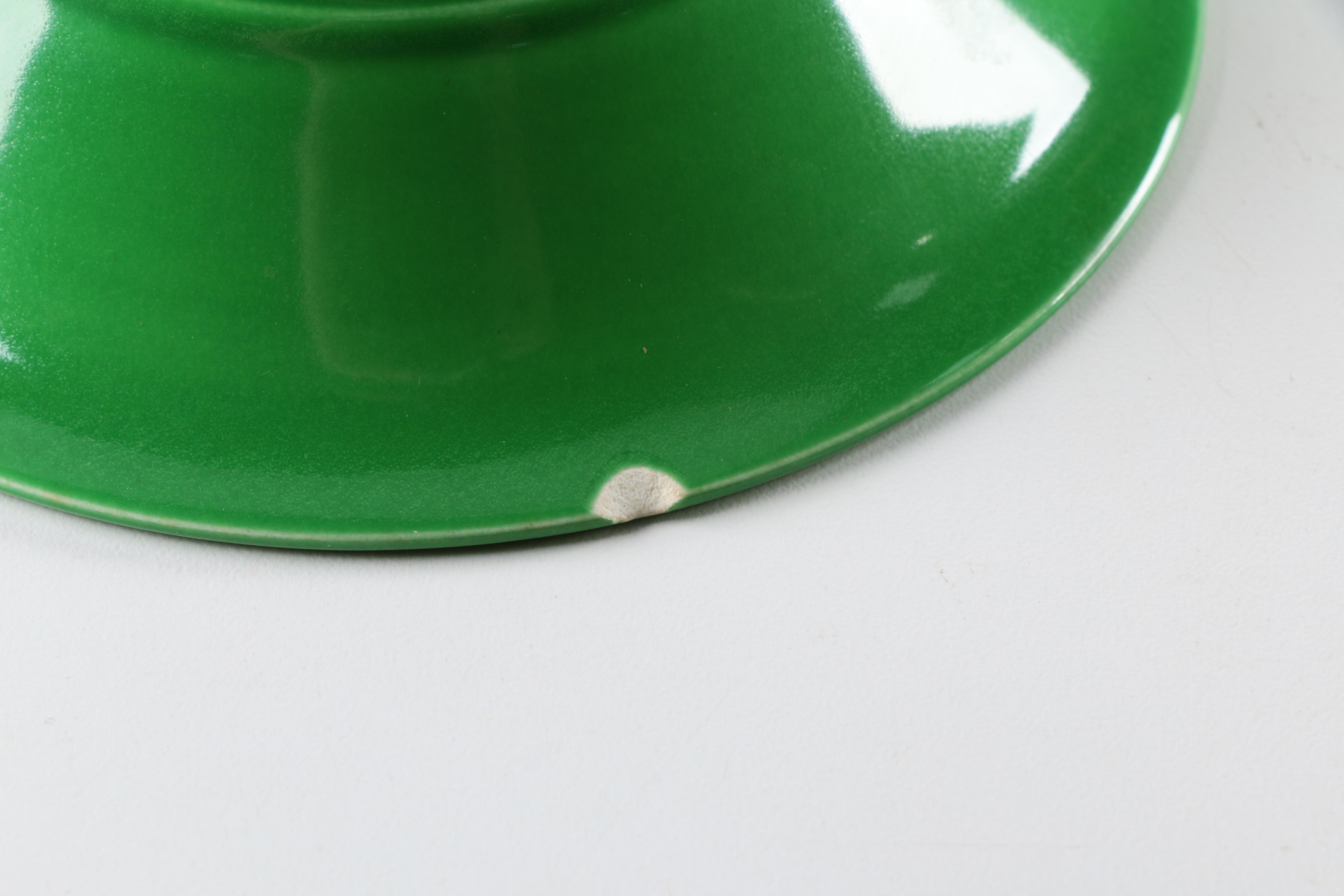 Vintage Homer Laughlin "Harlequin" Green Ceramic Tableware