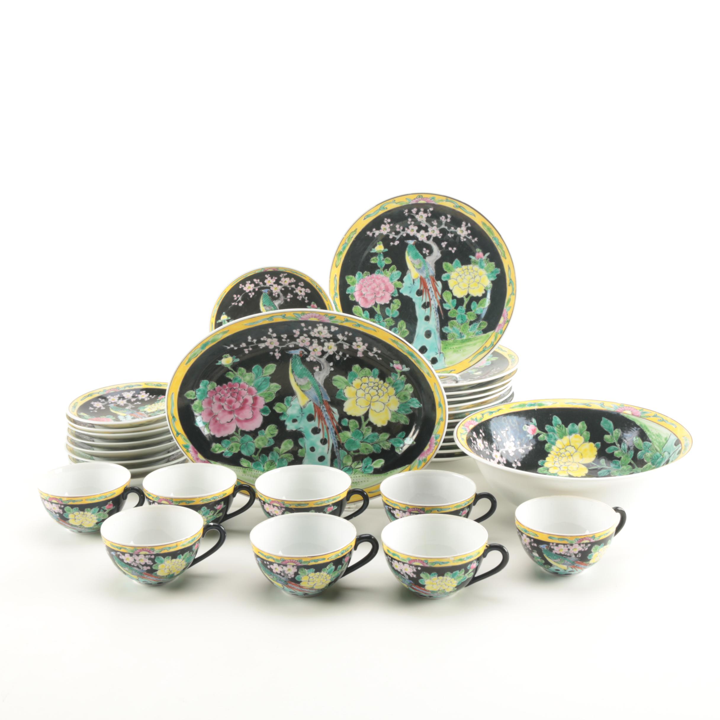 Japanese Hand Painted China Set
