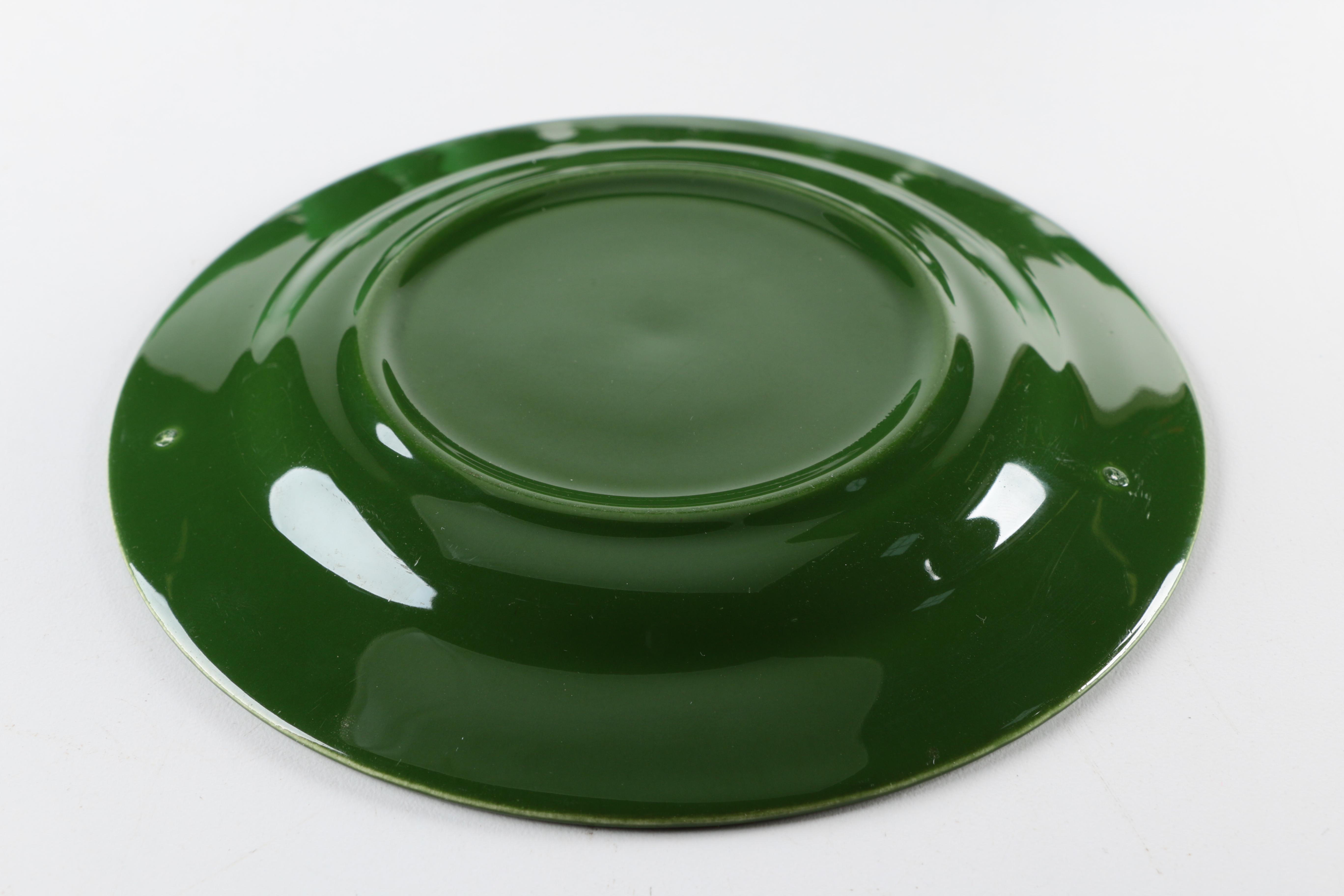 Vintage Homer Laughlin "Harlequin" Green Ceramic Tableware