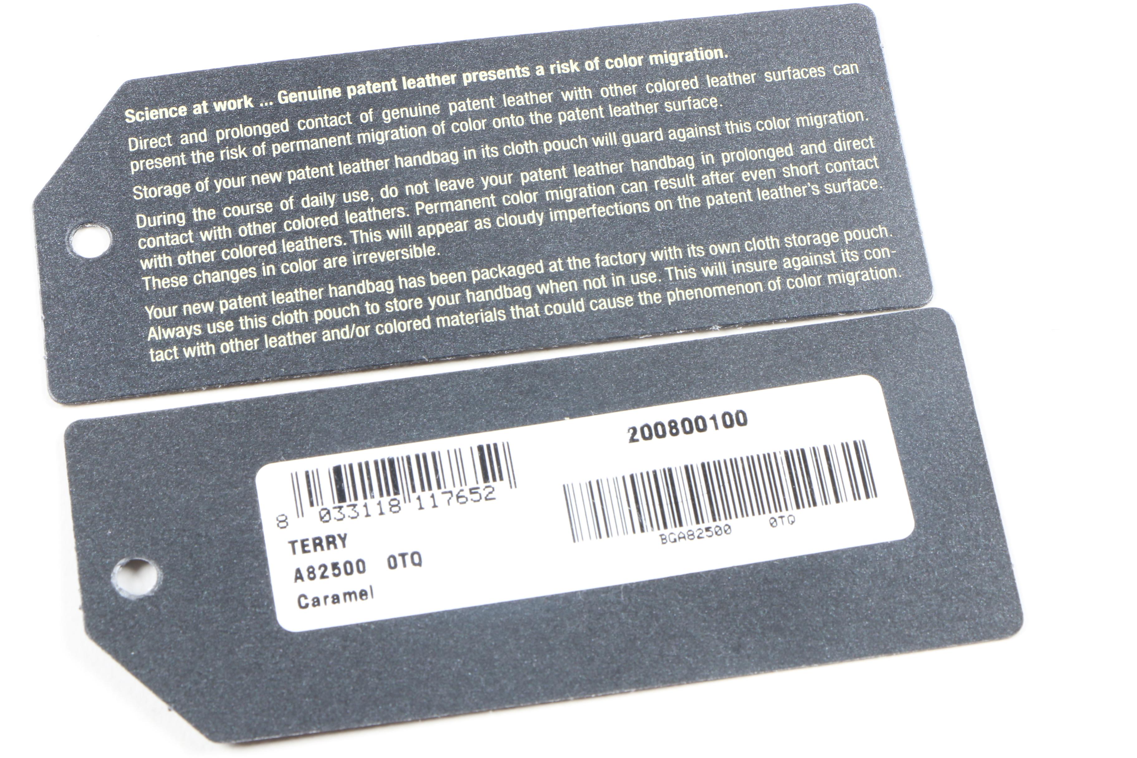 Francesco Biasia Calf Hair and Patent Leather Handbag