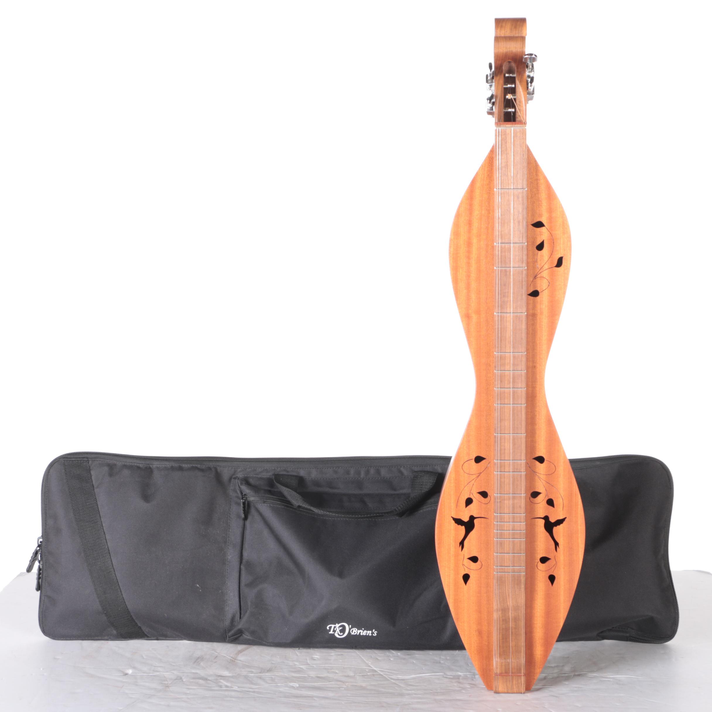 Mountain Dulcimer, Case and Accessories