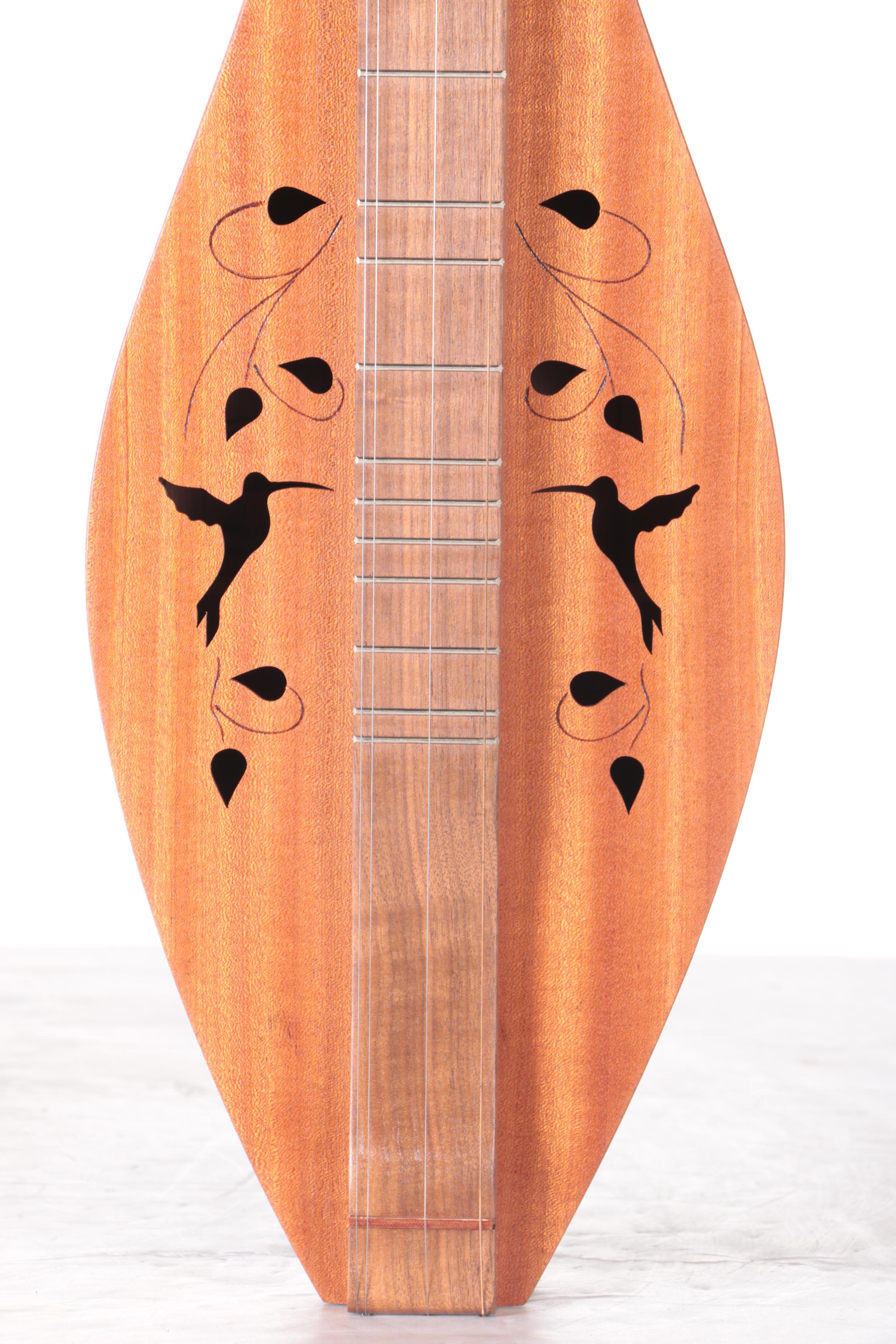 Mountain Dulcimer, Case and Accessories