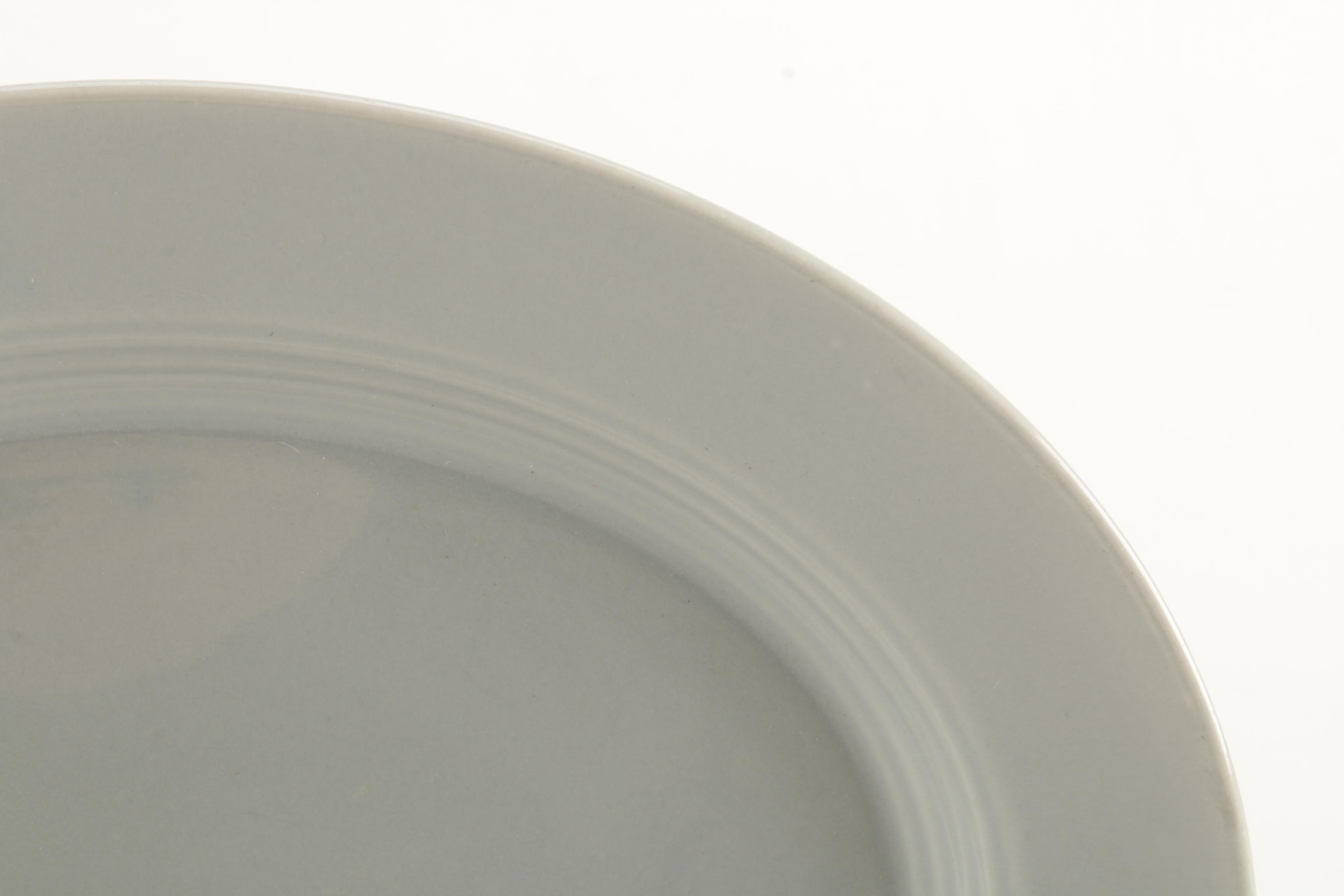 Vintage Harlequin Dinnerware in Grey