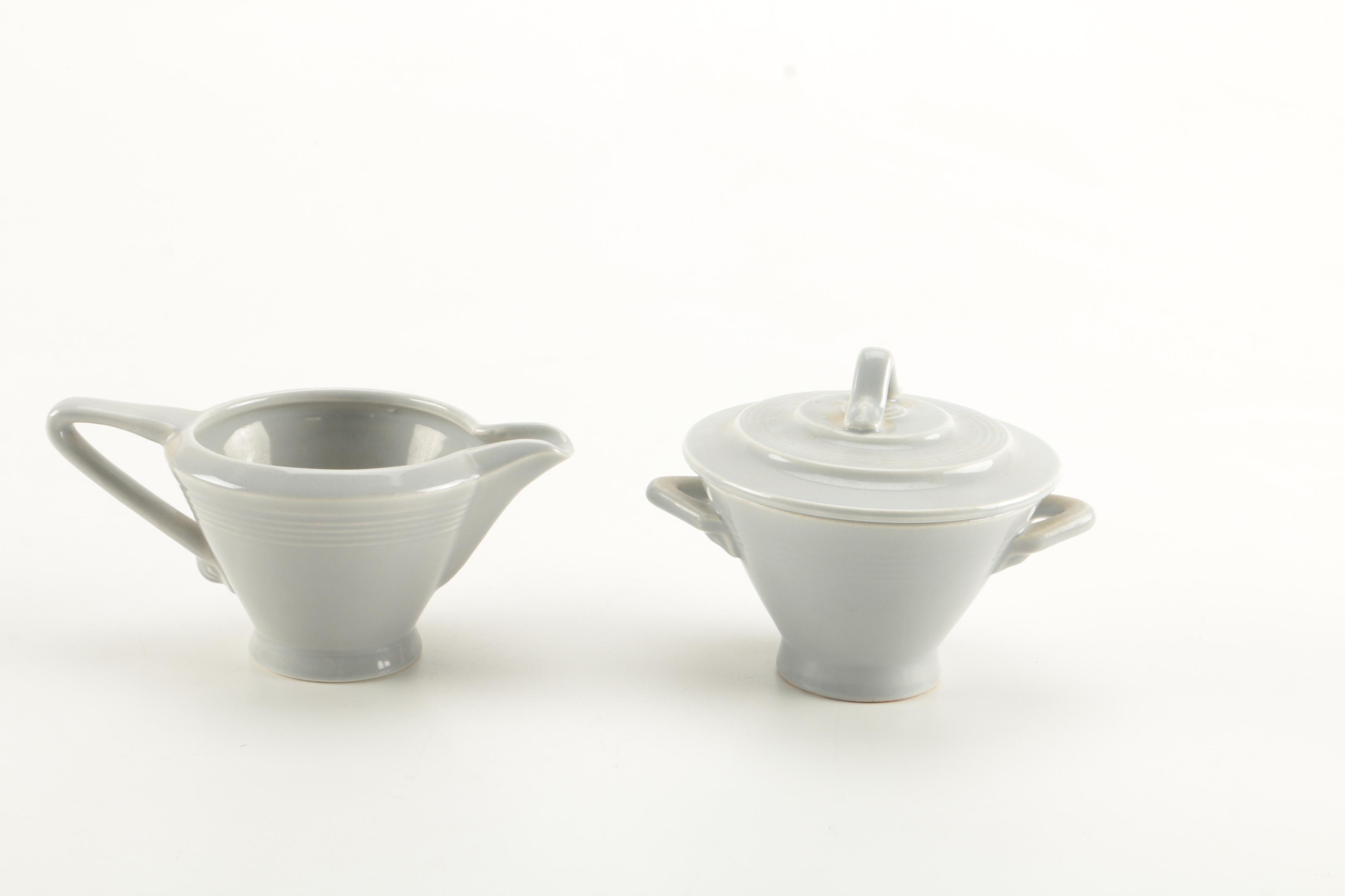 Vintage Harlequin Dinnerware in Grey