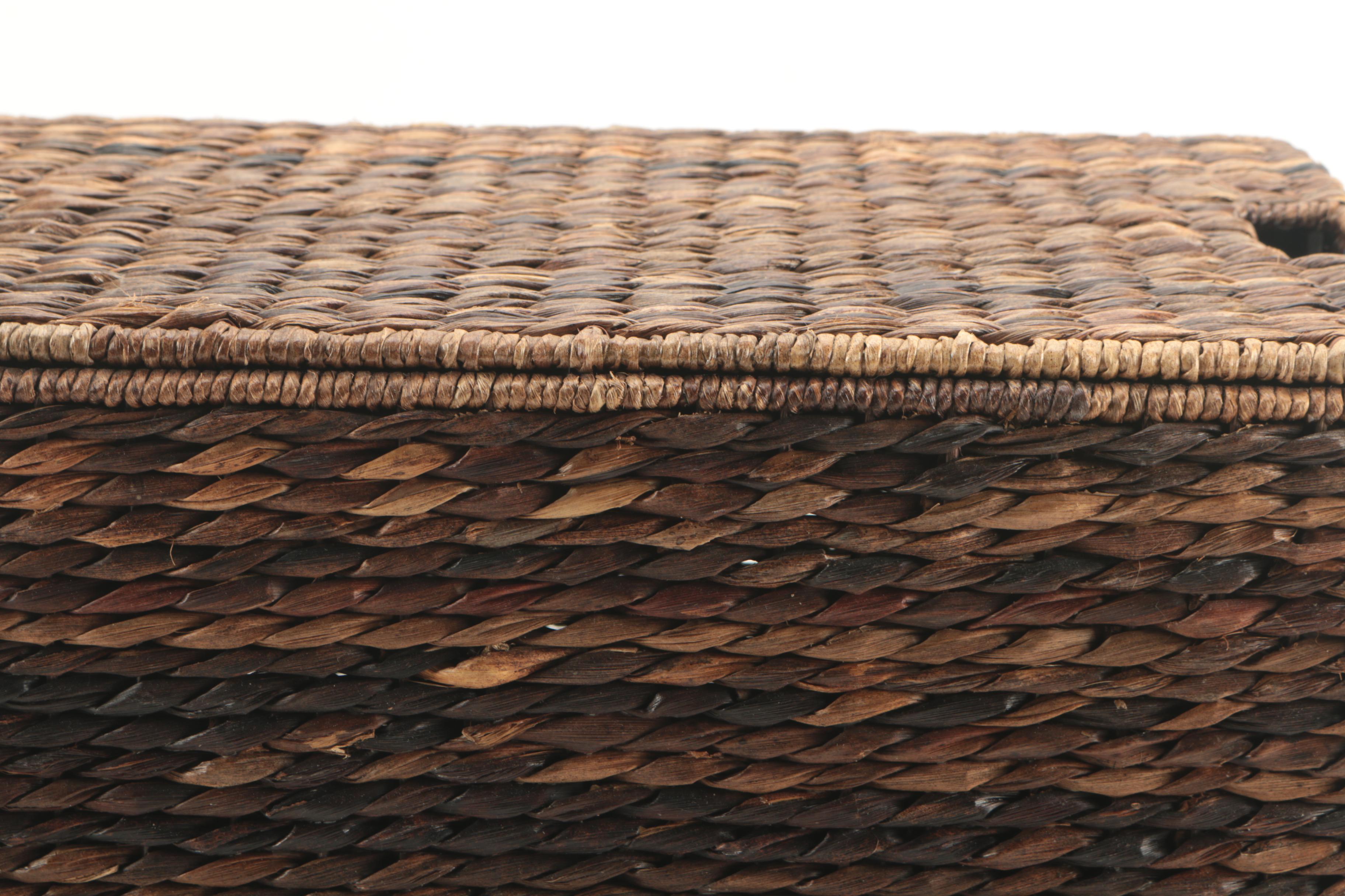 Woven Wicker Storage Baskets