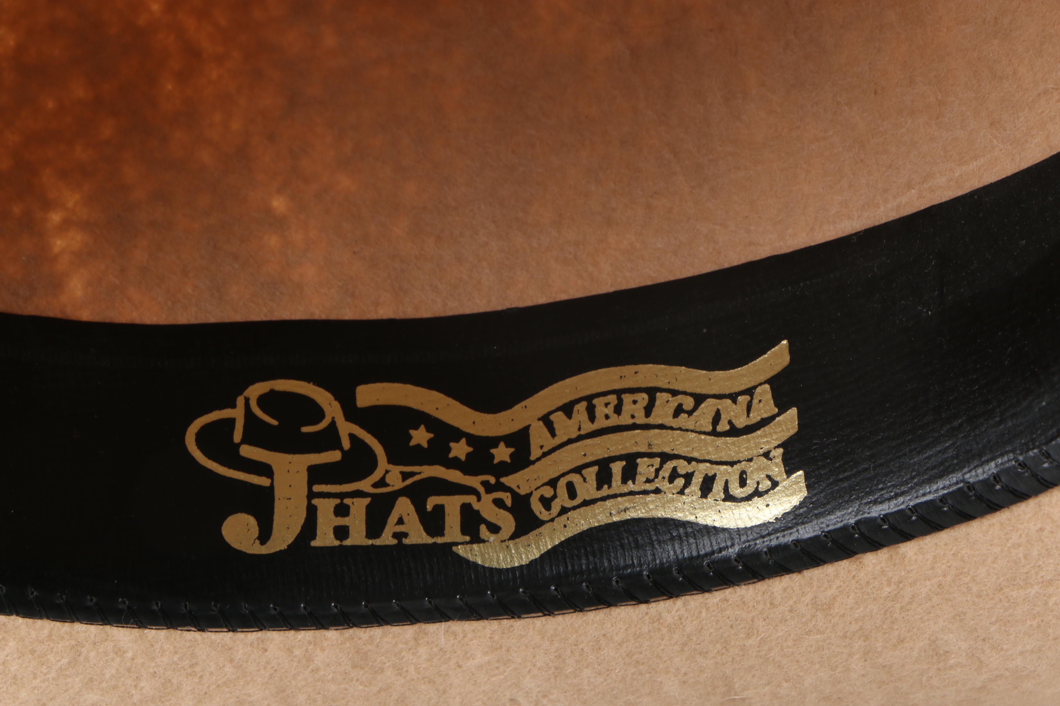 J Hats Americana Collection Wool Cowboy Hat