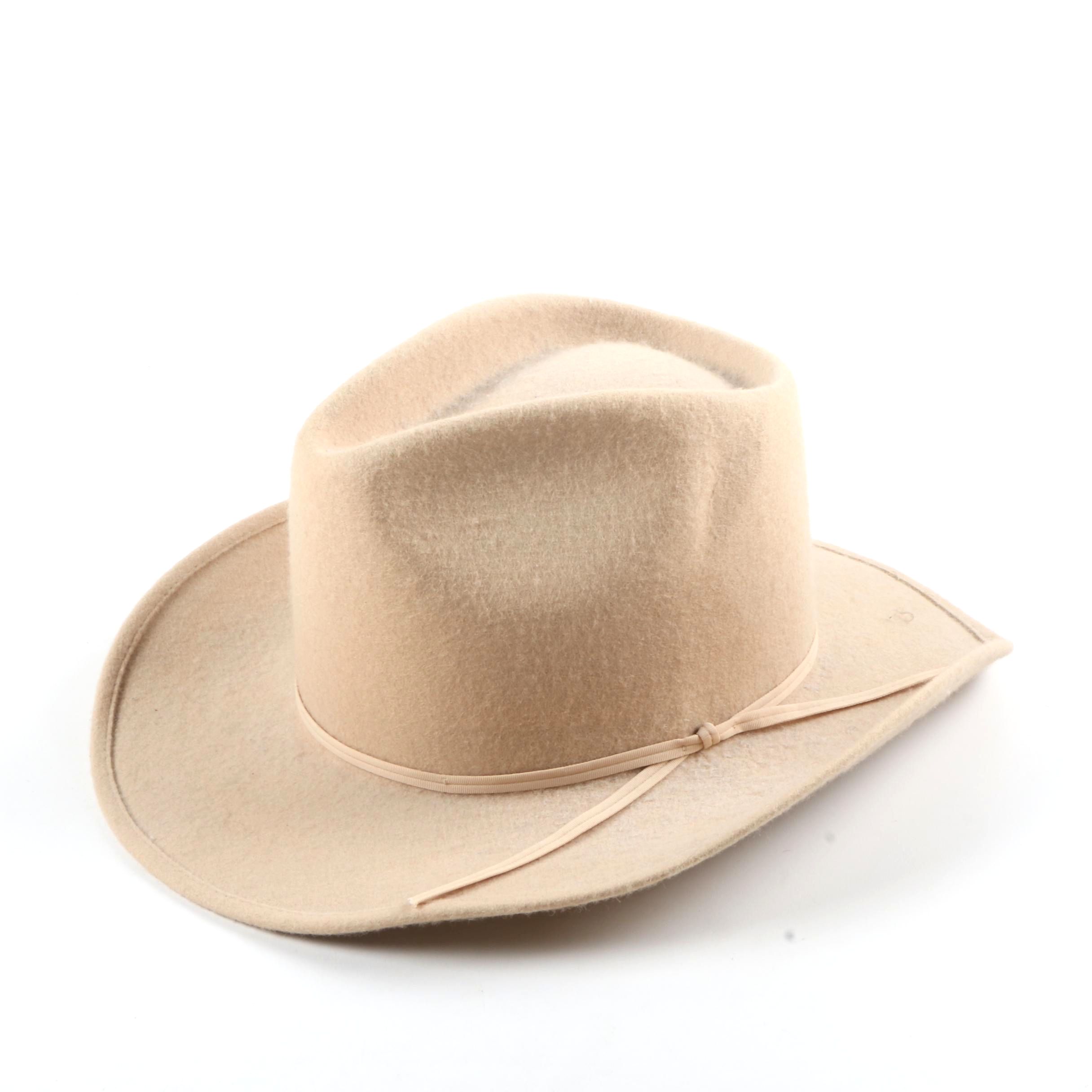 J Hats Americana Collection Wool Cowboy Hat