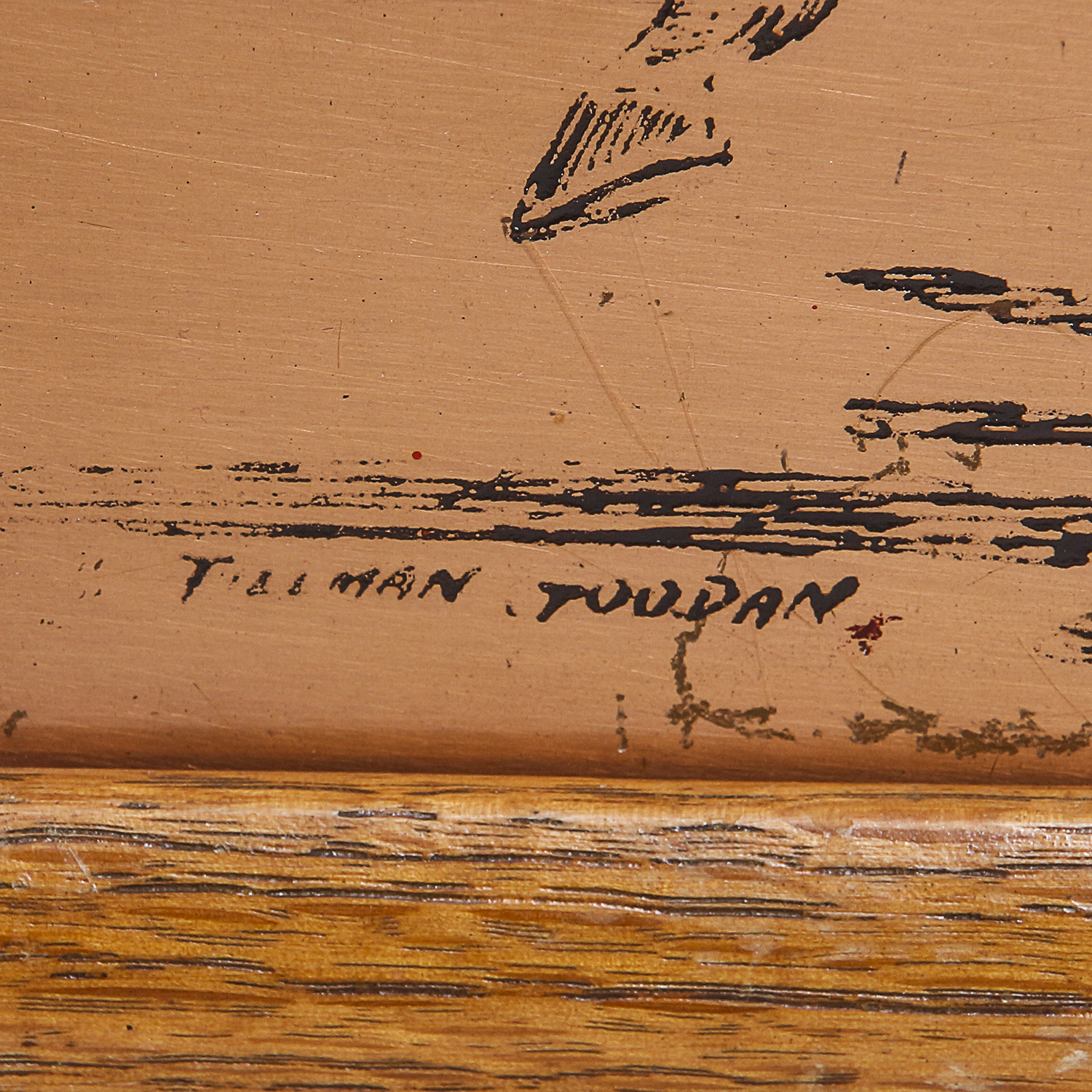 Pair of Tillman Goodan Framed Copper Plate Engravings