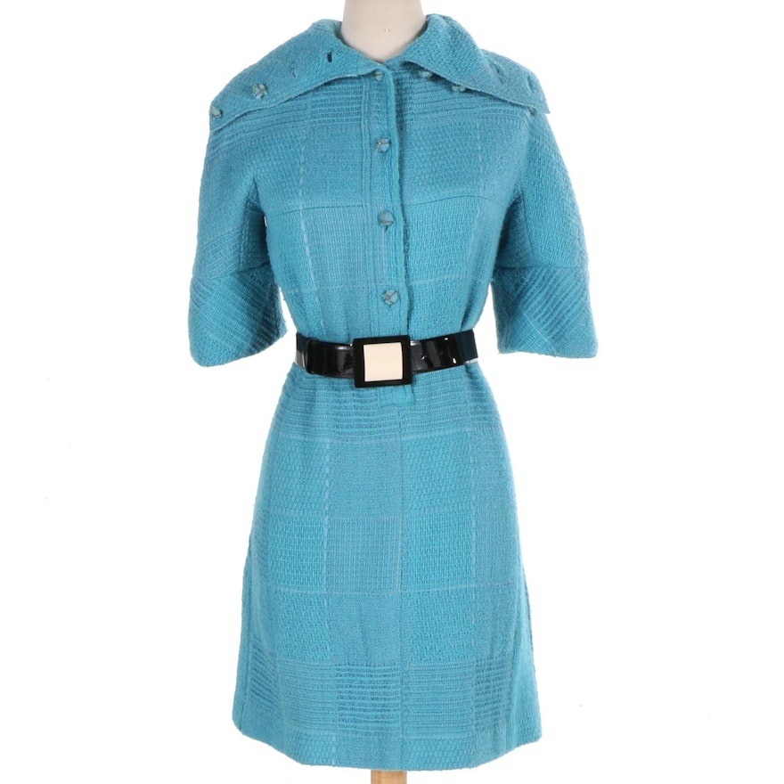 Chanel Blue Knit Dress