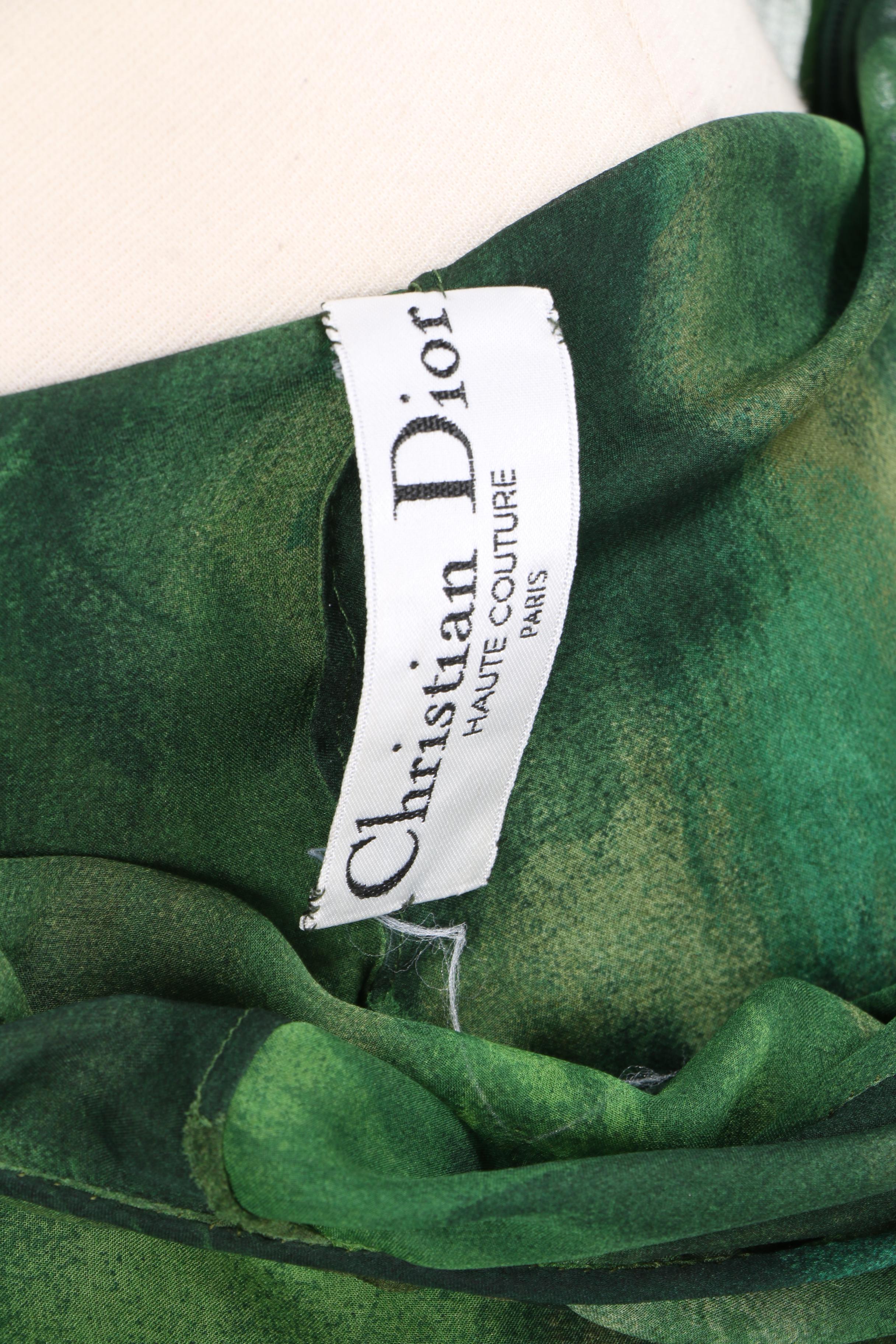 Christian Dior Haute Couture Sheer Blouse