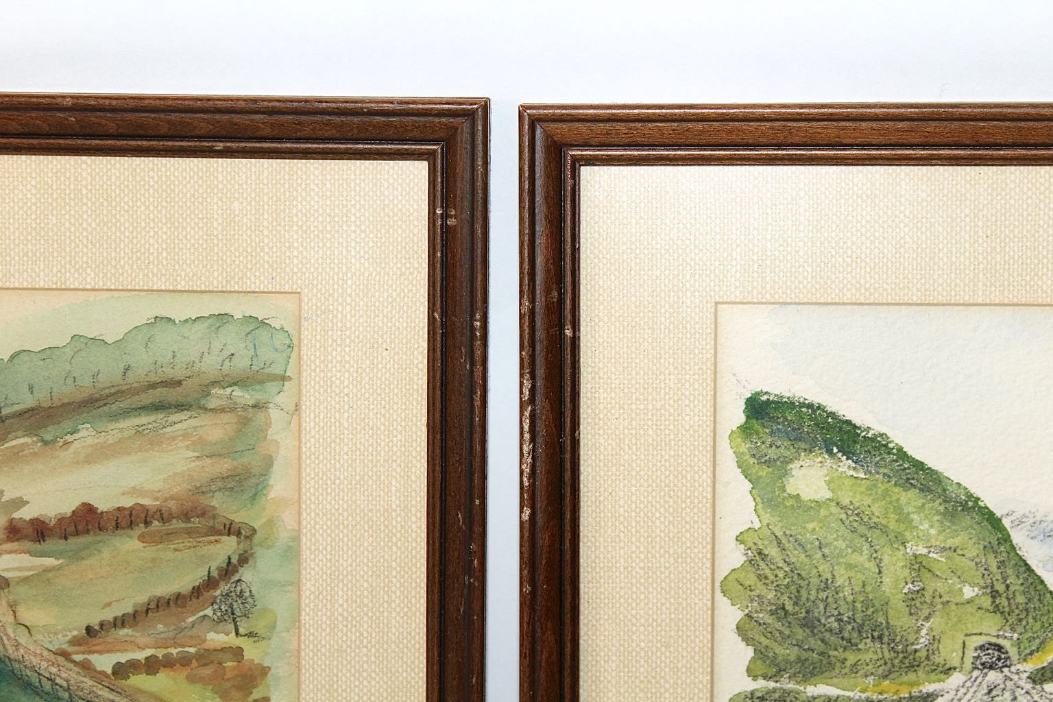 Collection of C.M. James "Harper's Ferry" Watercolor Paintings