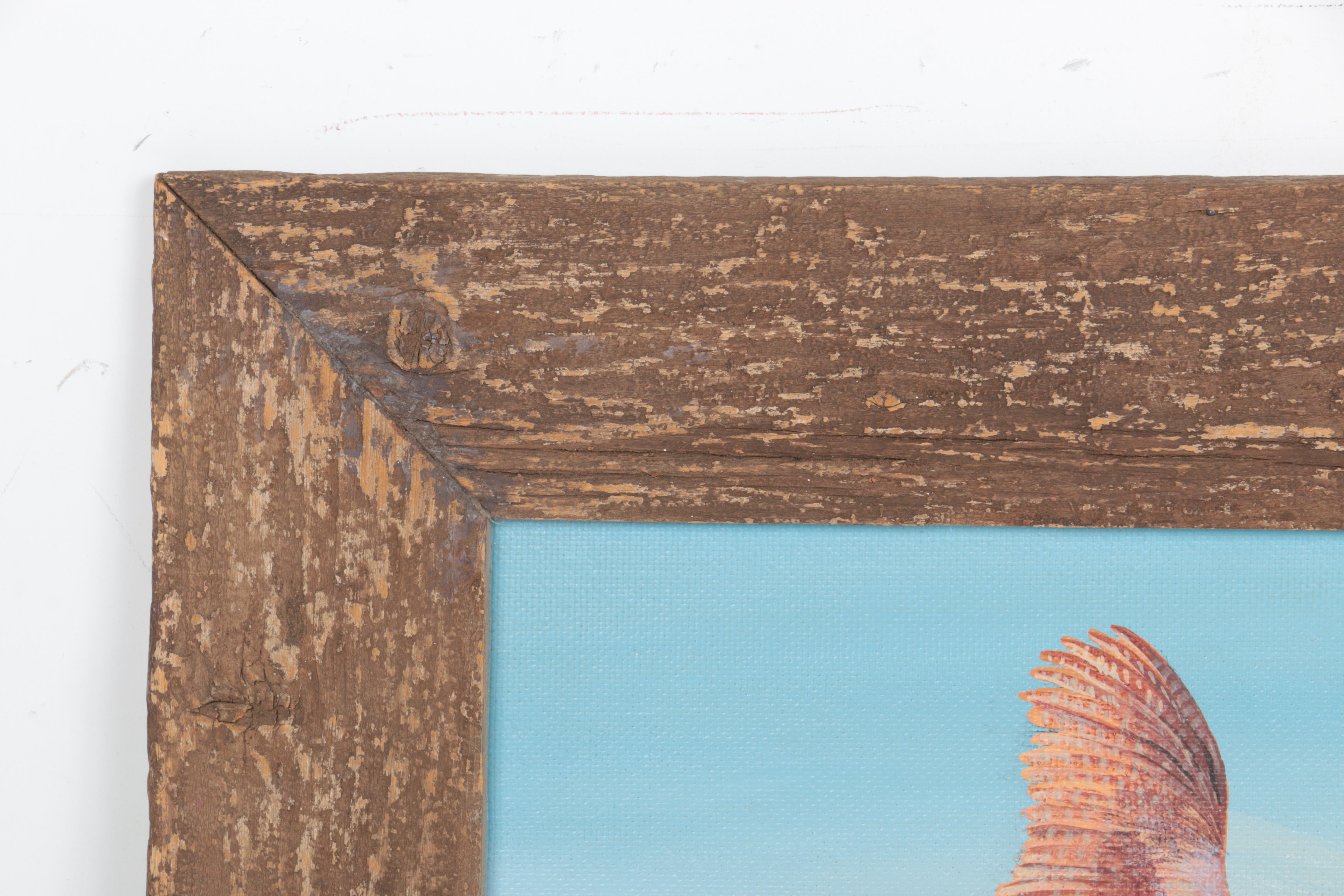 Charles O. Bennett Oil Painting on Canvas Board of Pheasants in Flight