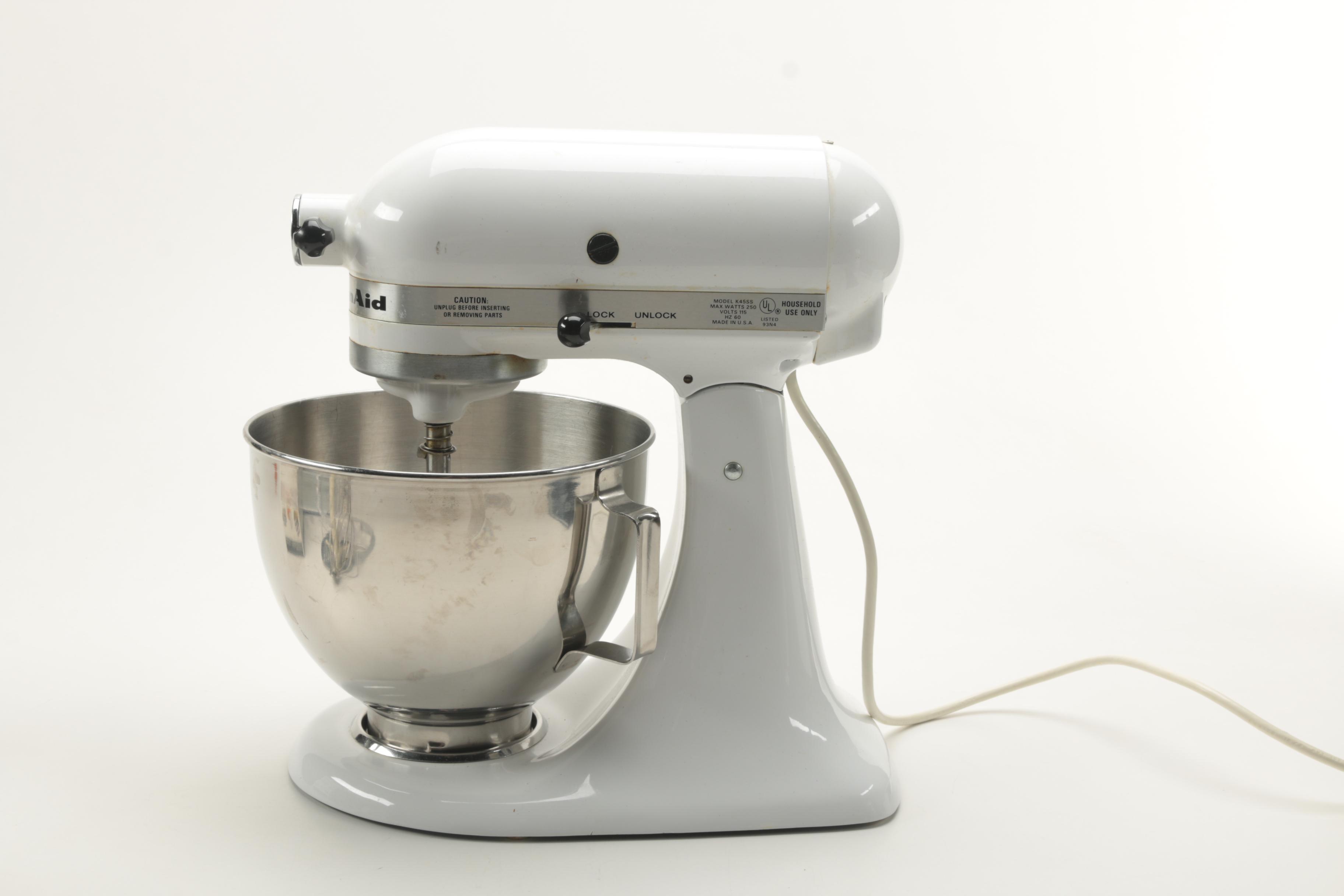 KitchenAid Mixer and Food Grinder Attachment