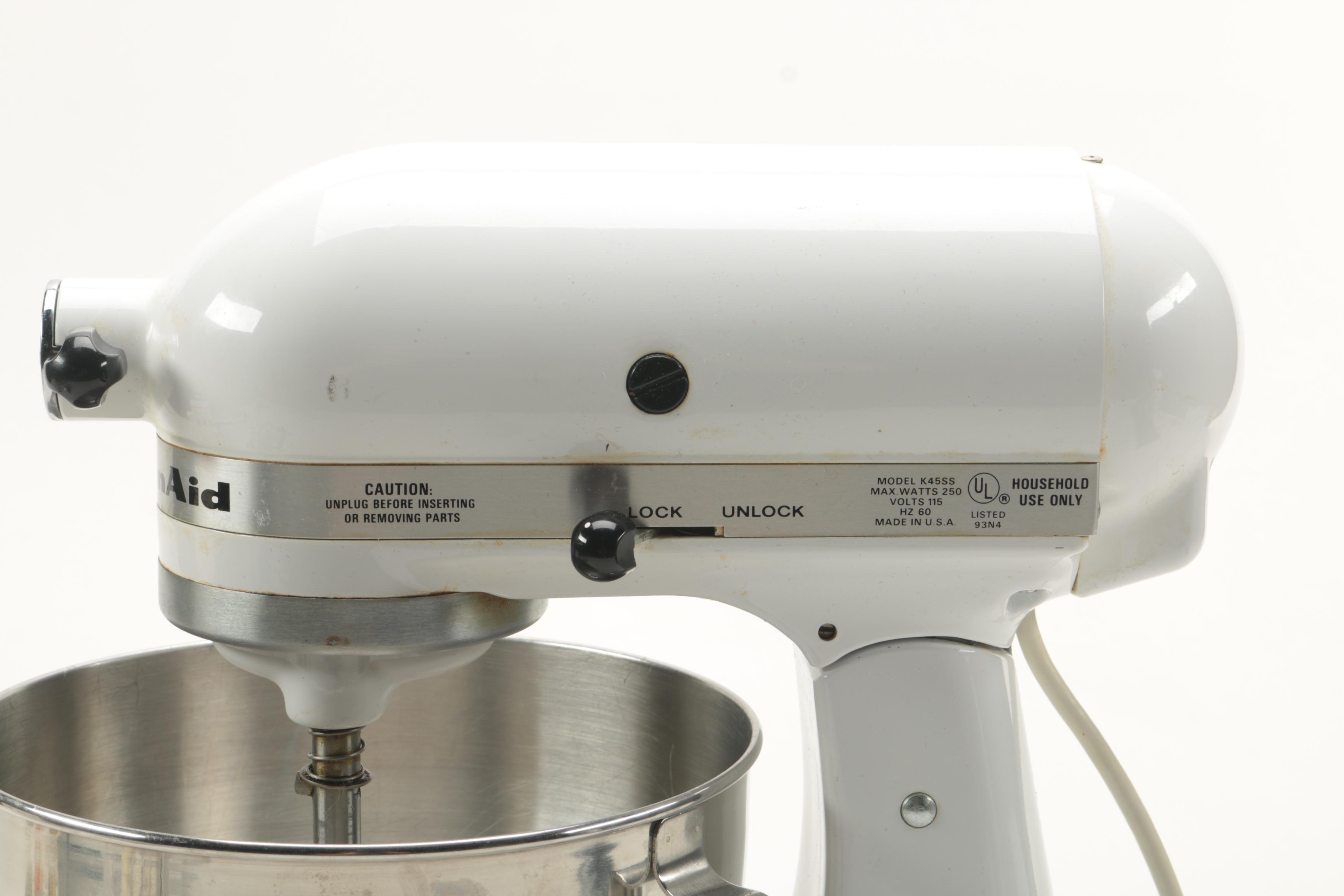 KitchenAid Mixer and Food Grinder Attachment
