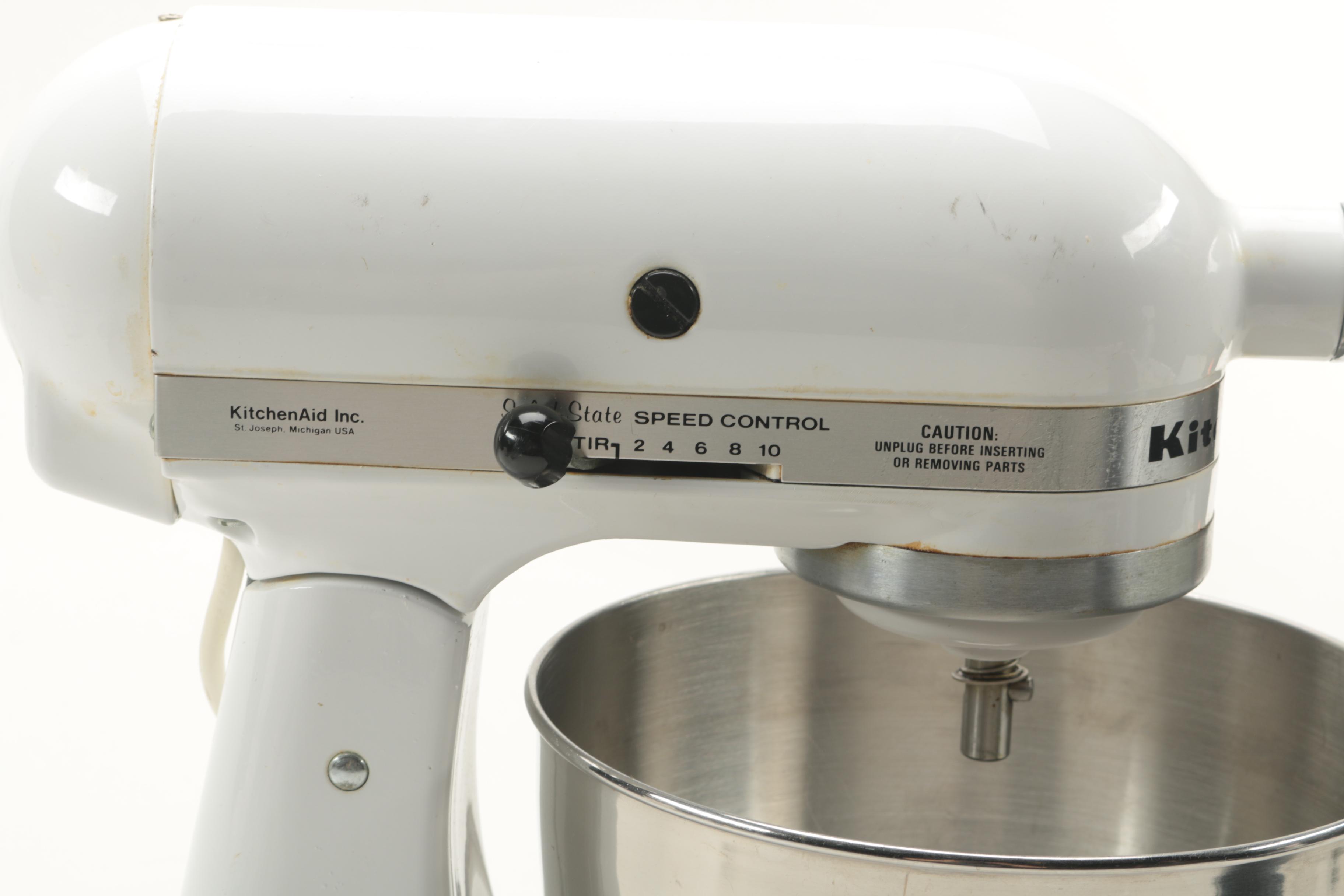 KitchenAid Mixer and Food Grinder Attachment