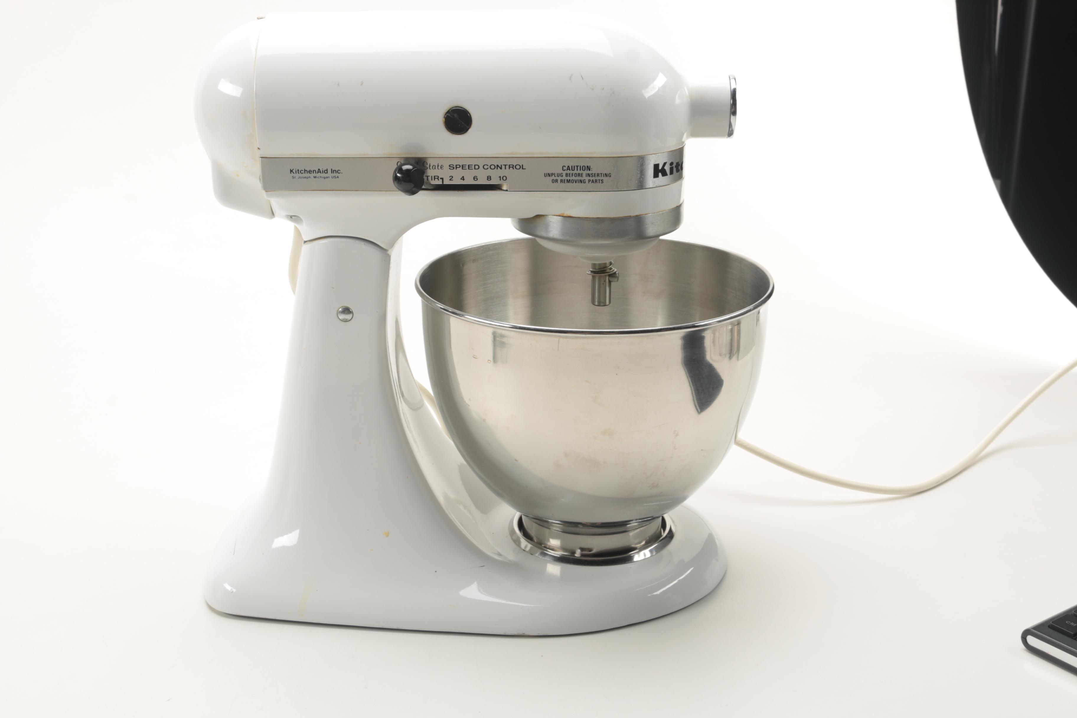 KitchenAid Mixer and Food Grinder Attachment