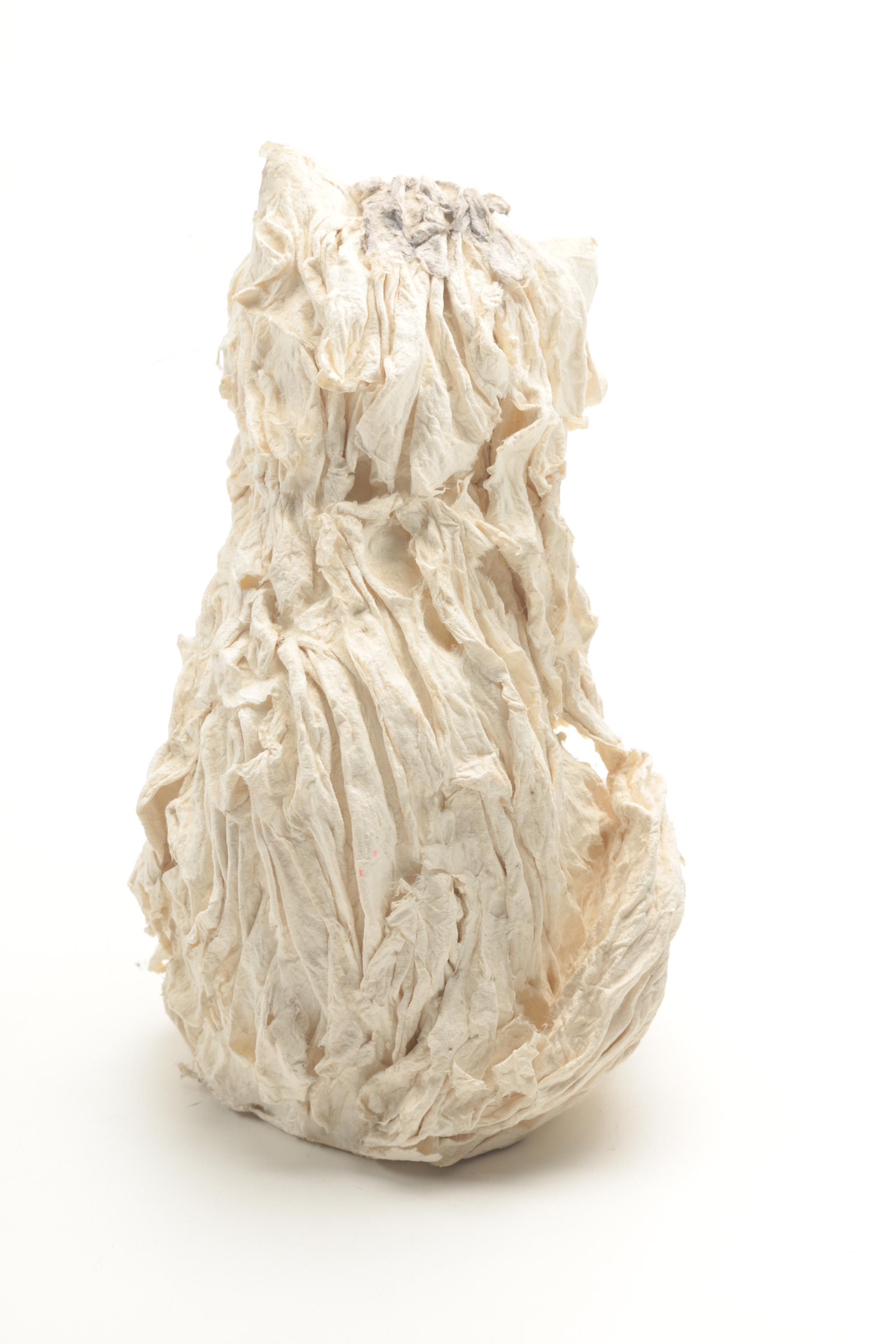 Cat Sculpture Made of Paper