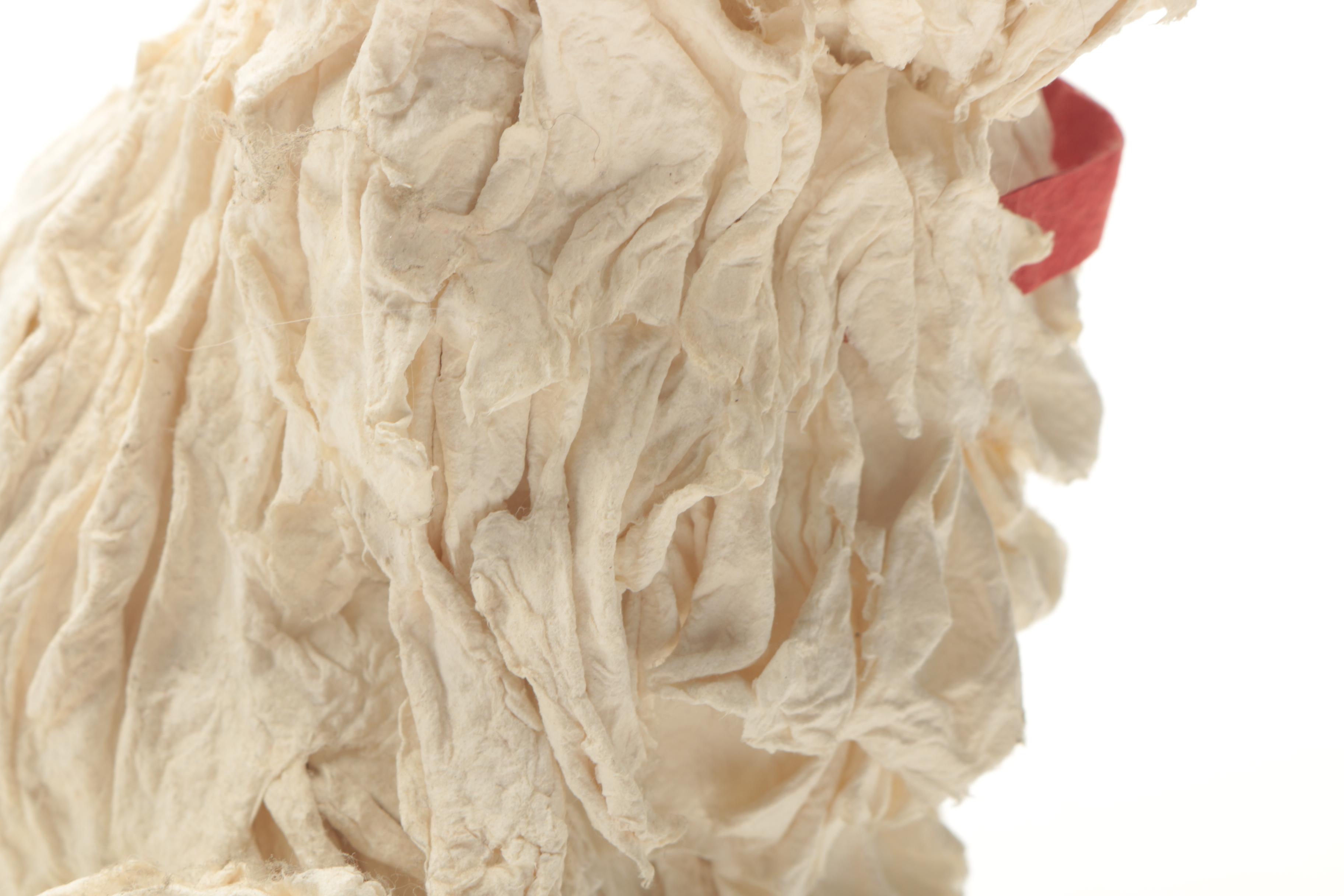 Cat Sculpture Made of Paper