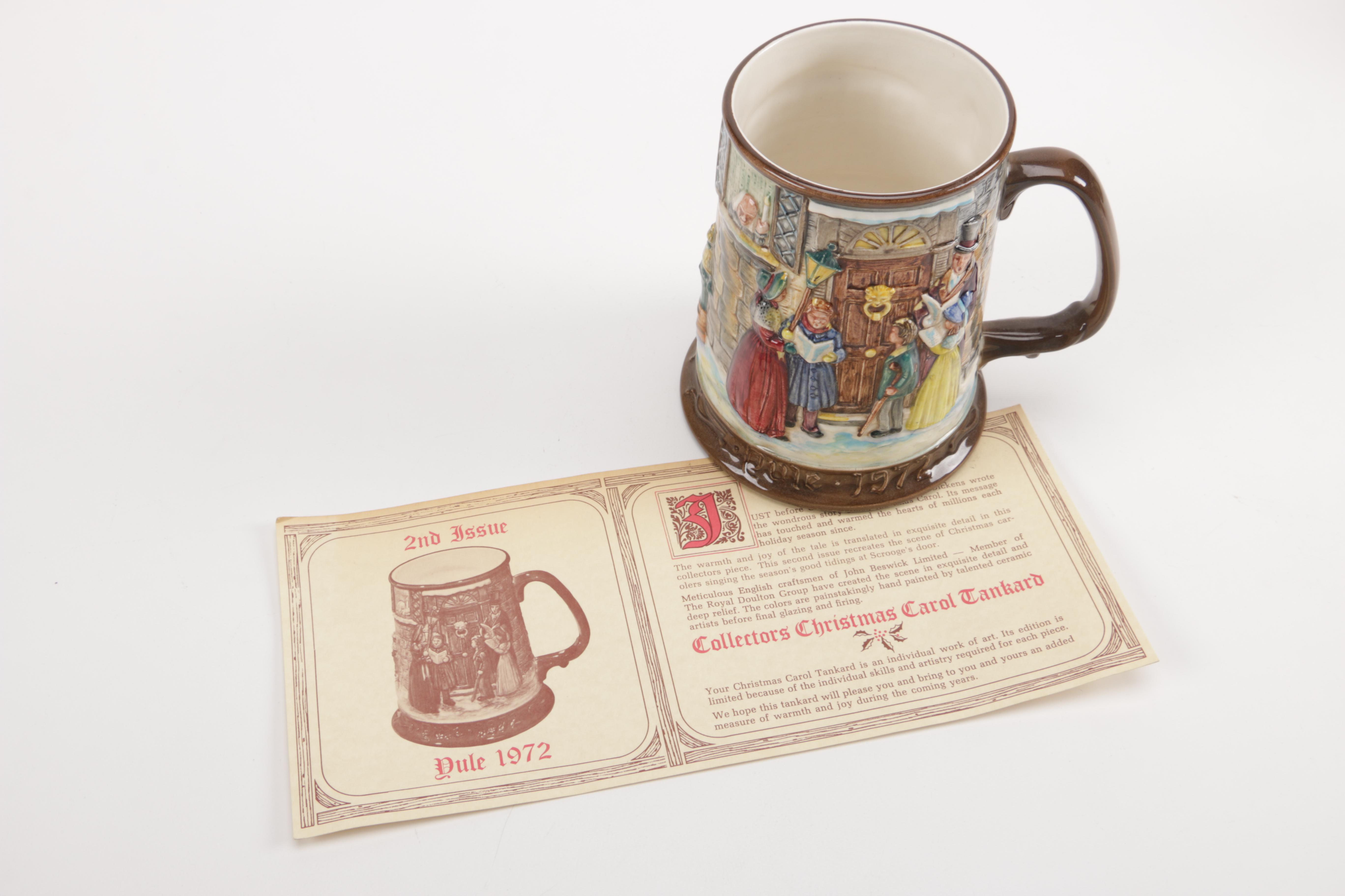 Royal Doulton Christmas Carol Tankards