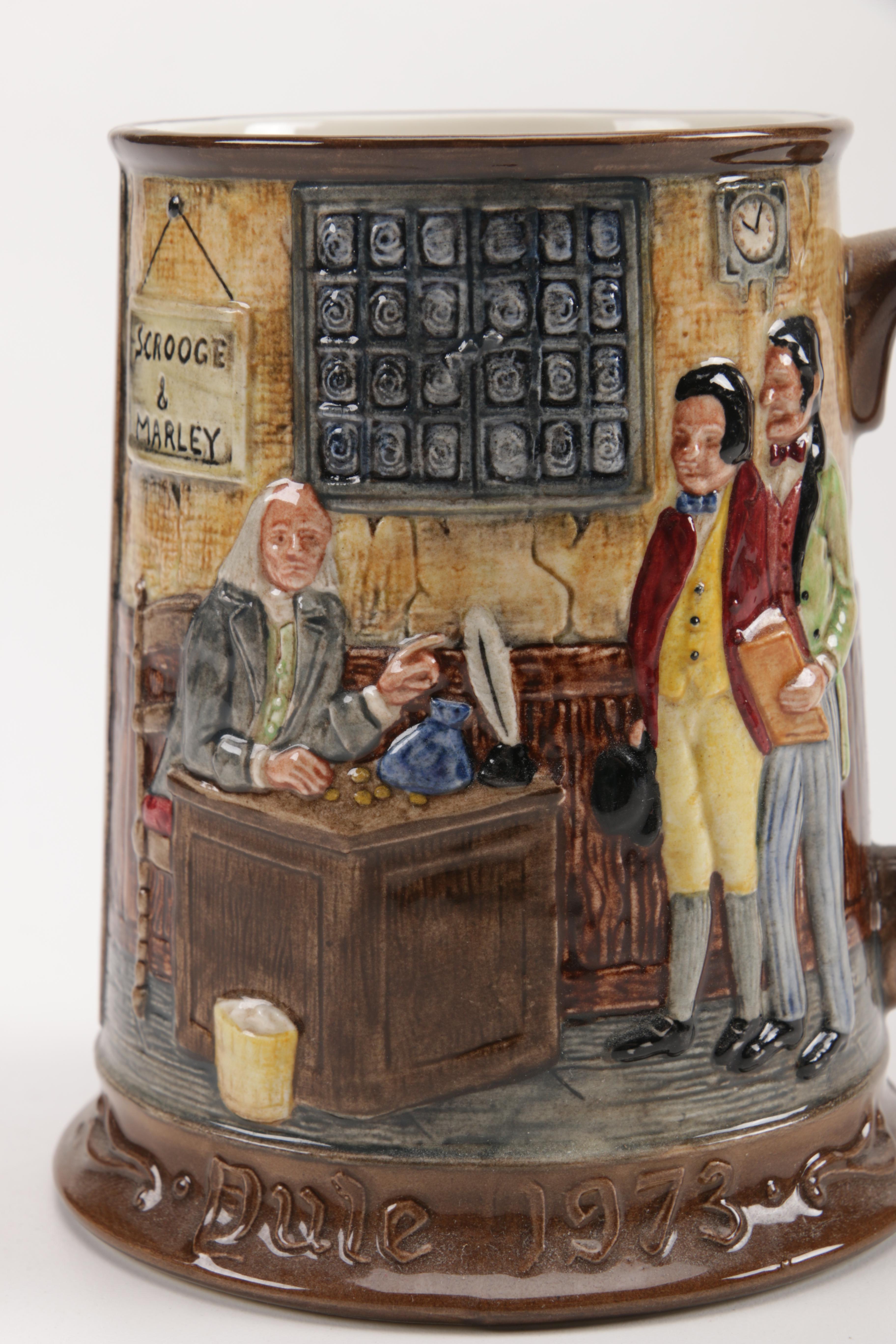 Royal Doulton Christmas Carol Tankards