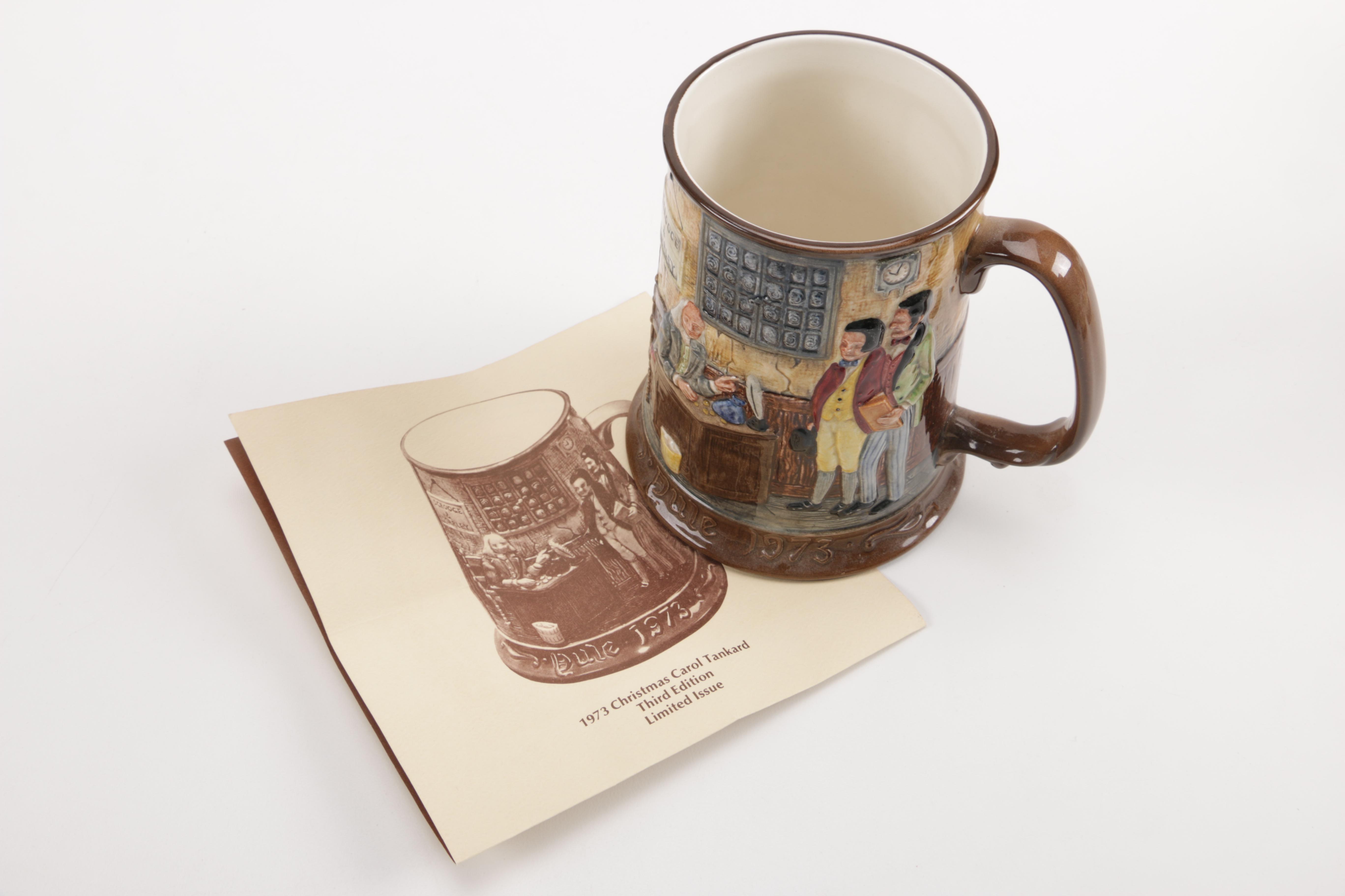 Royal Doulton Christmas Carol Tankards