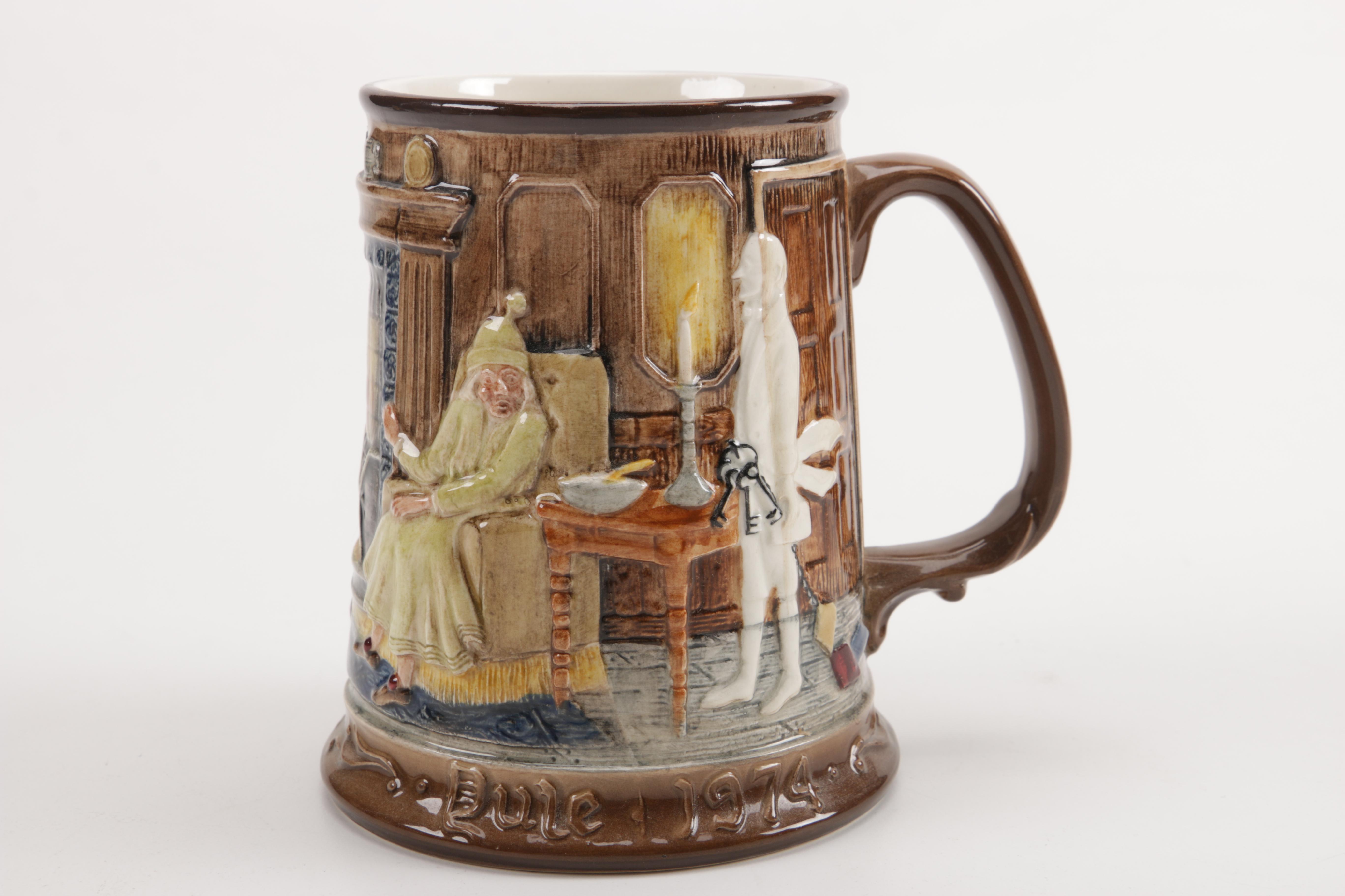 Royal Doulton Christmas Carol Tankards