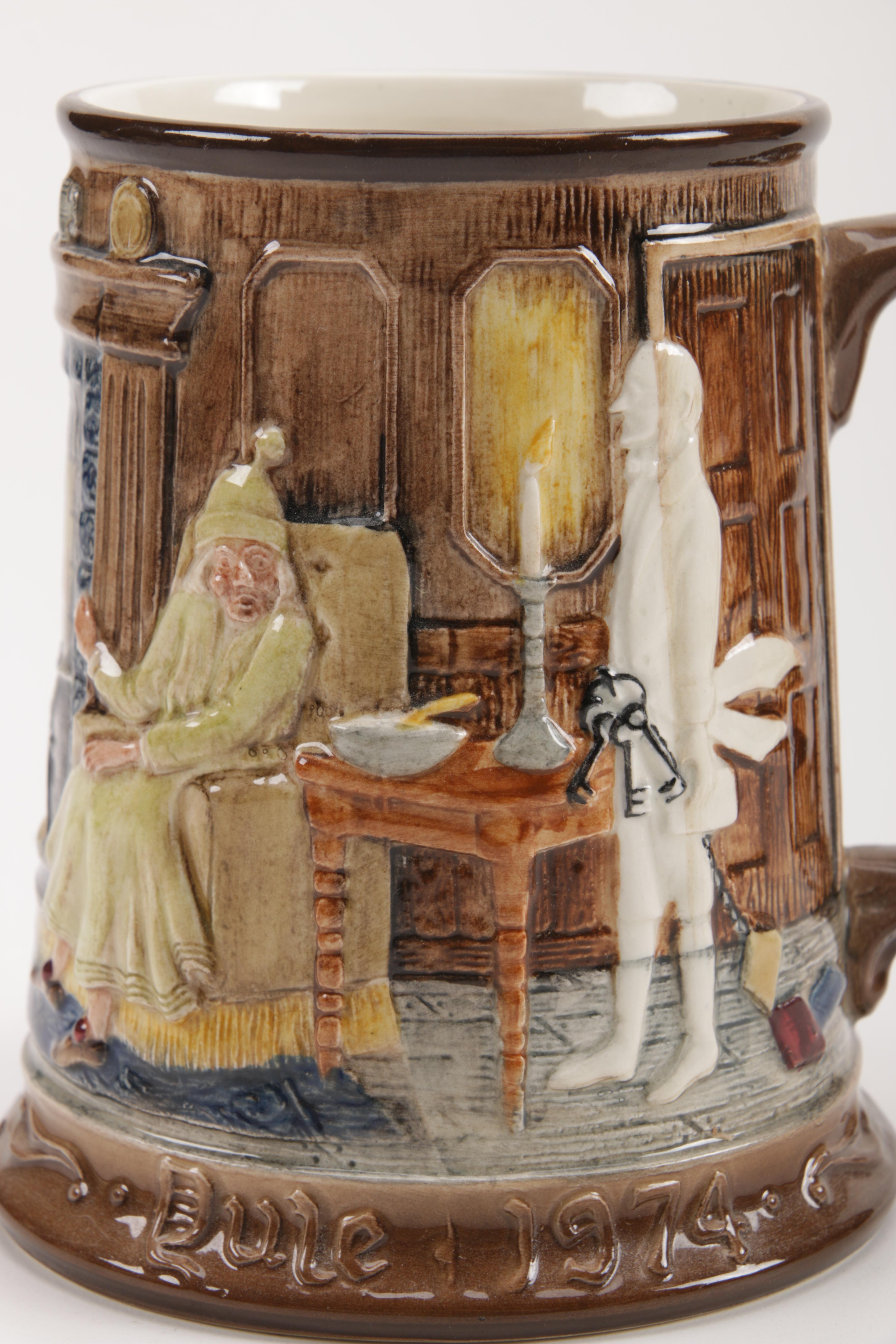 Royal Doulton Christmas Carol Tankards