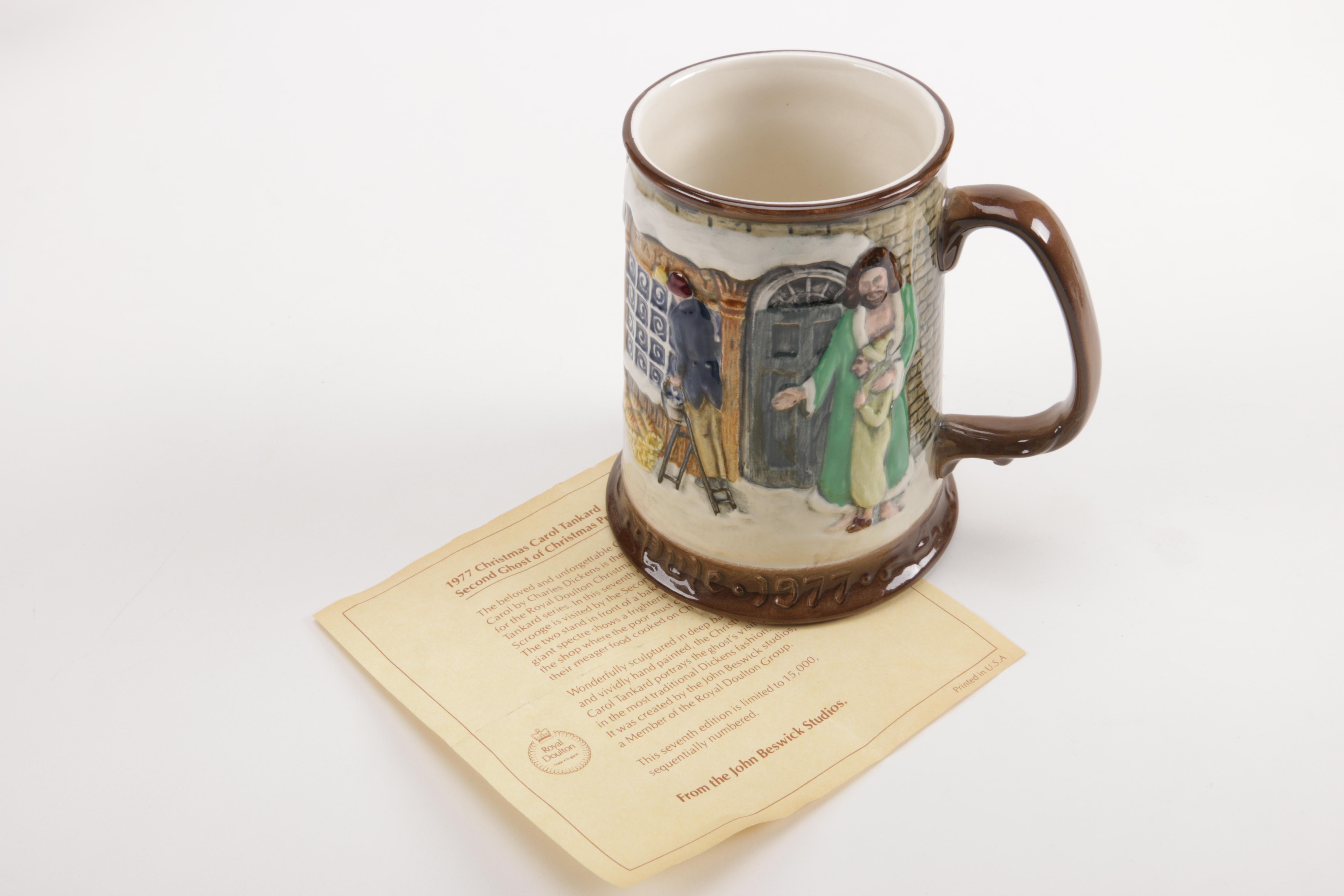 Royal Doulton Christmas Carol Tankards
